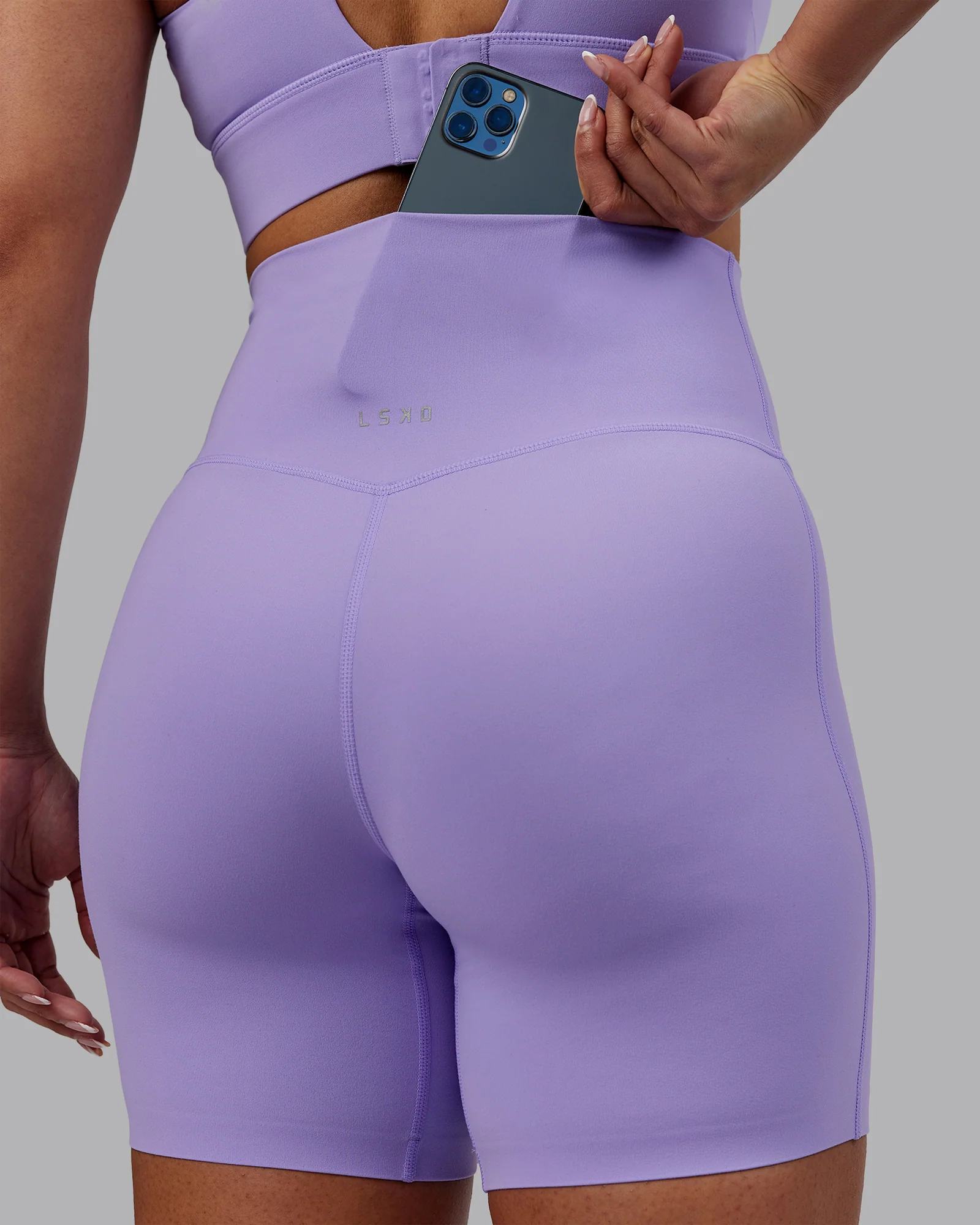 Elixir Ultra High-Rise 6" Short - Violet Ray