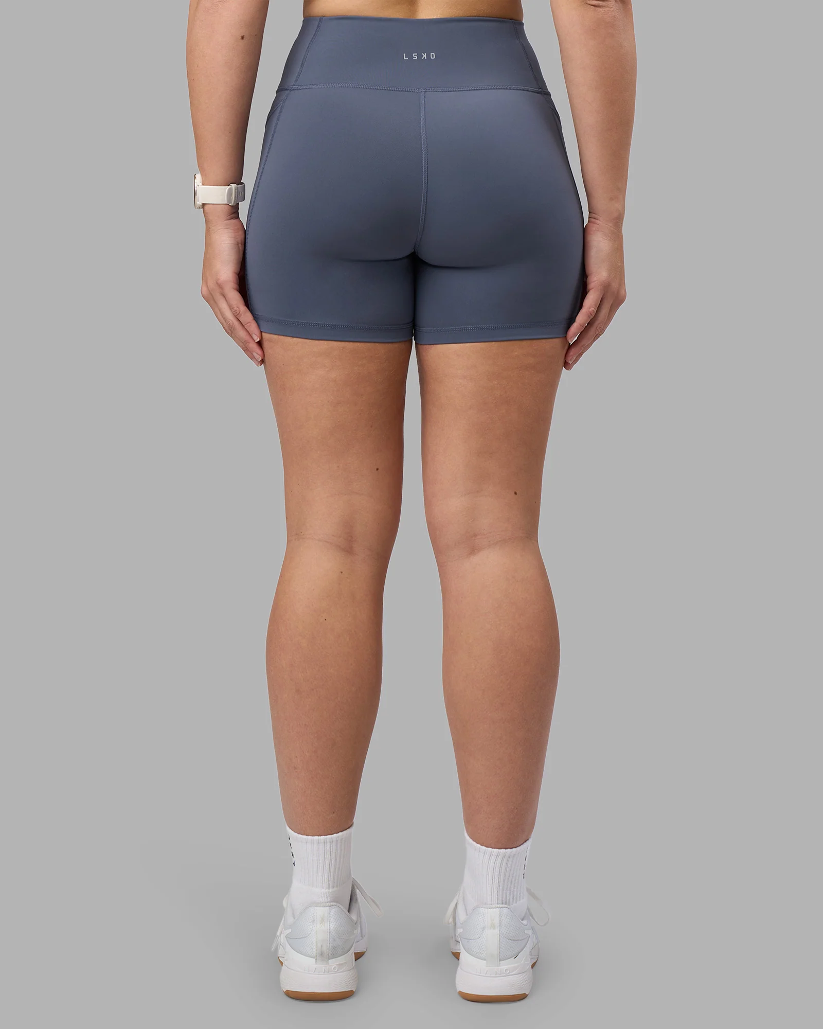 Rep Ultra High-Rise 4" Short Pockets - Night Shadow-White 4 Rep Ultra High-Rise 4" Short Pockets - Night Shadow-White