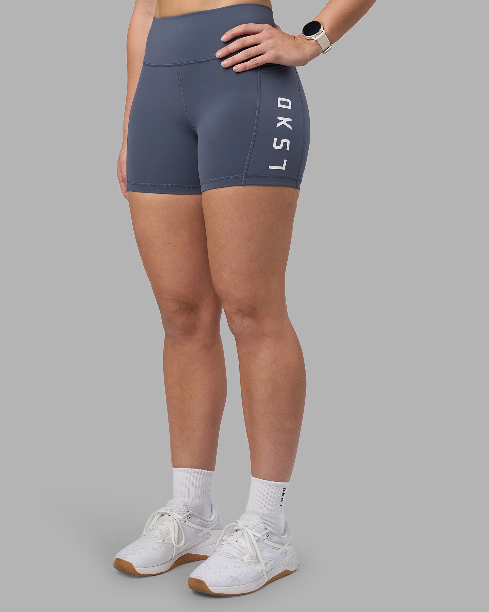 Rep Ultra High-Rise 4" Short Pockets - Night Shadow-White 7 Rep Ultra High-Rise 4" Short Pockets - Night Shadow-White