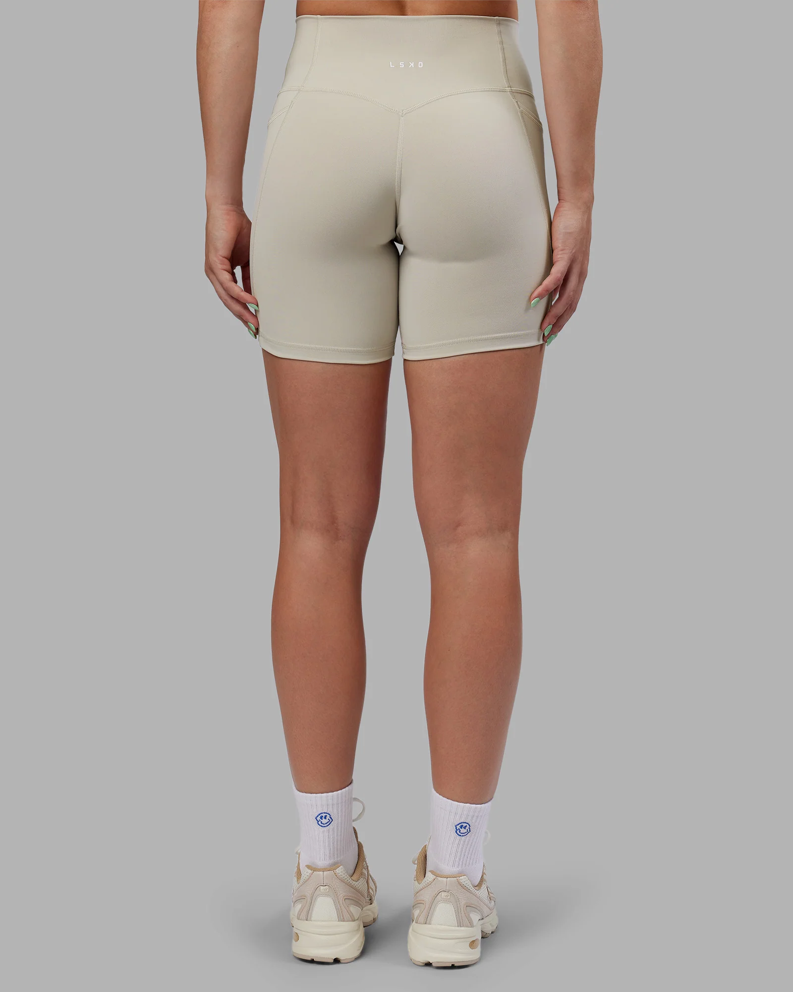 Abs Fusion High-Rise 6" Short Pockets - Shale Beige