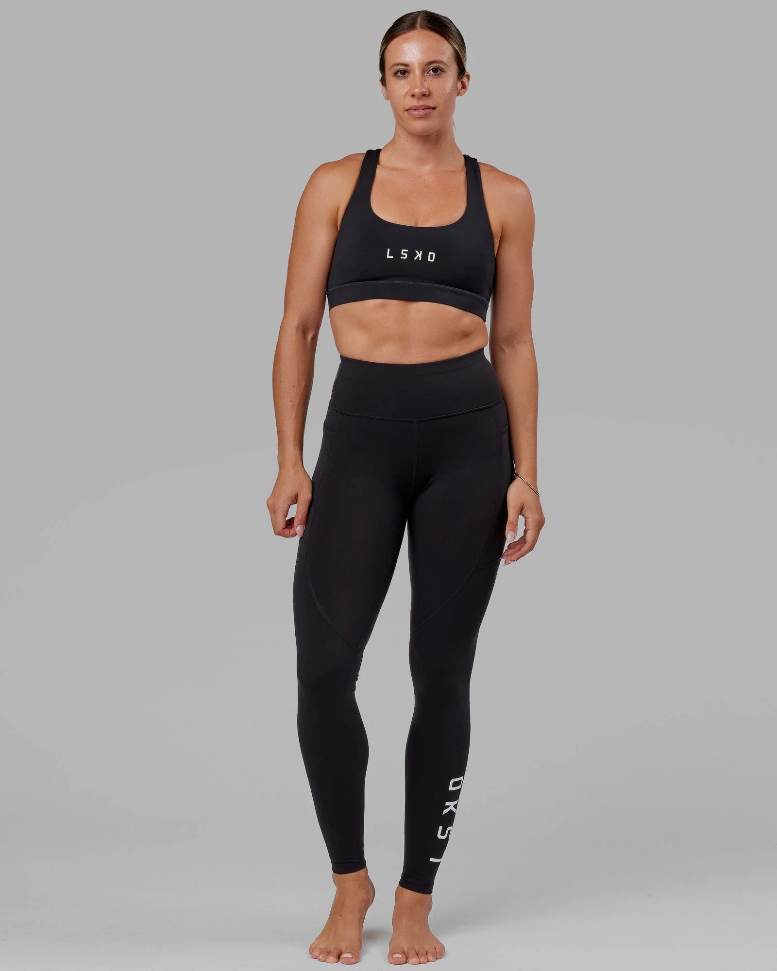 Rep Ultra High-Rise Tall Legging Pockets - Black-White 8 Rep Ultra High-Rise Tall Legging Pockets - Black-White