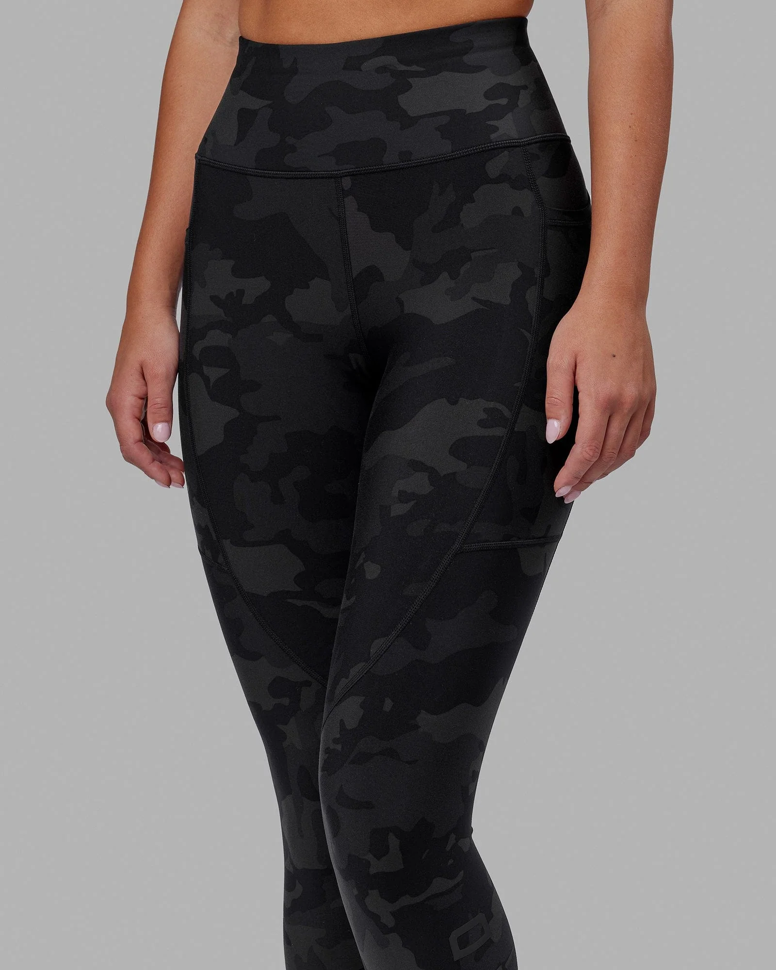 Rep Ultra High-Rise 7/8 Legging Pockets - Black-Camo