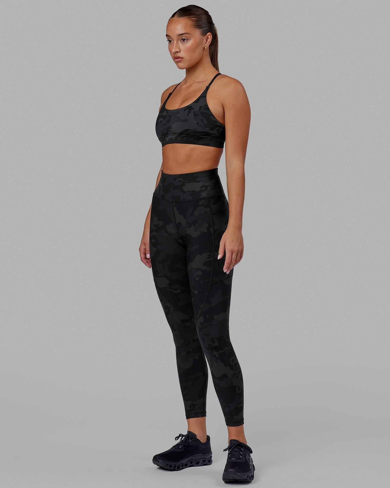 Rep Ultra High-Rise 7/8 Legging Pockets - Black-Camo