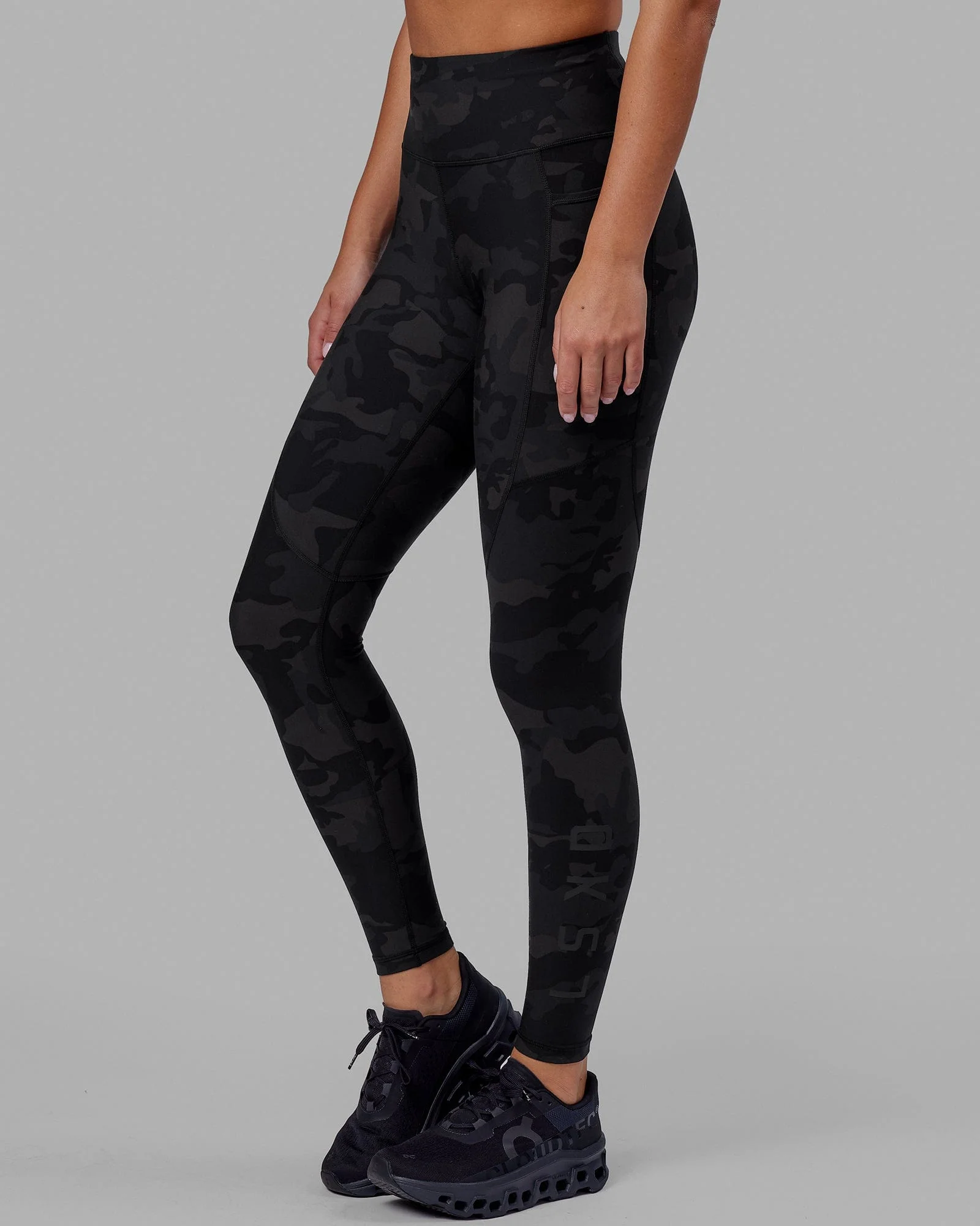 Rep Ultra High-Rise Full Length Legging Pockets - Black-Camo