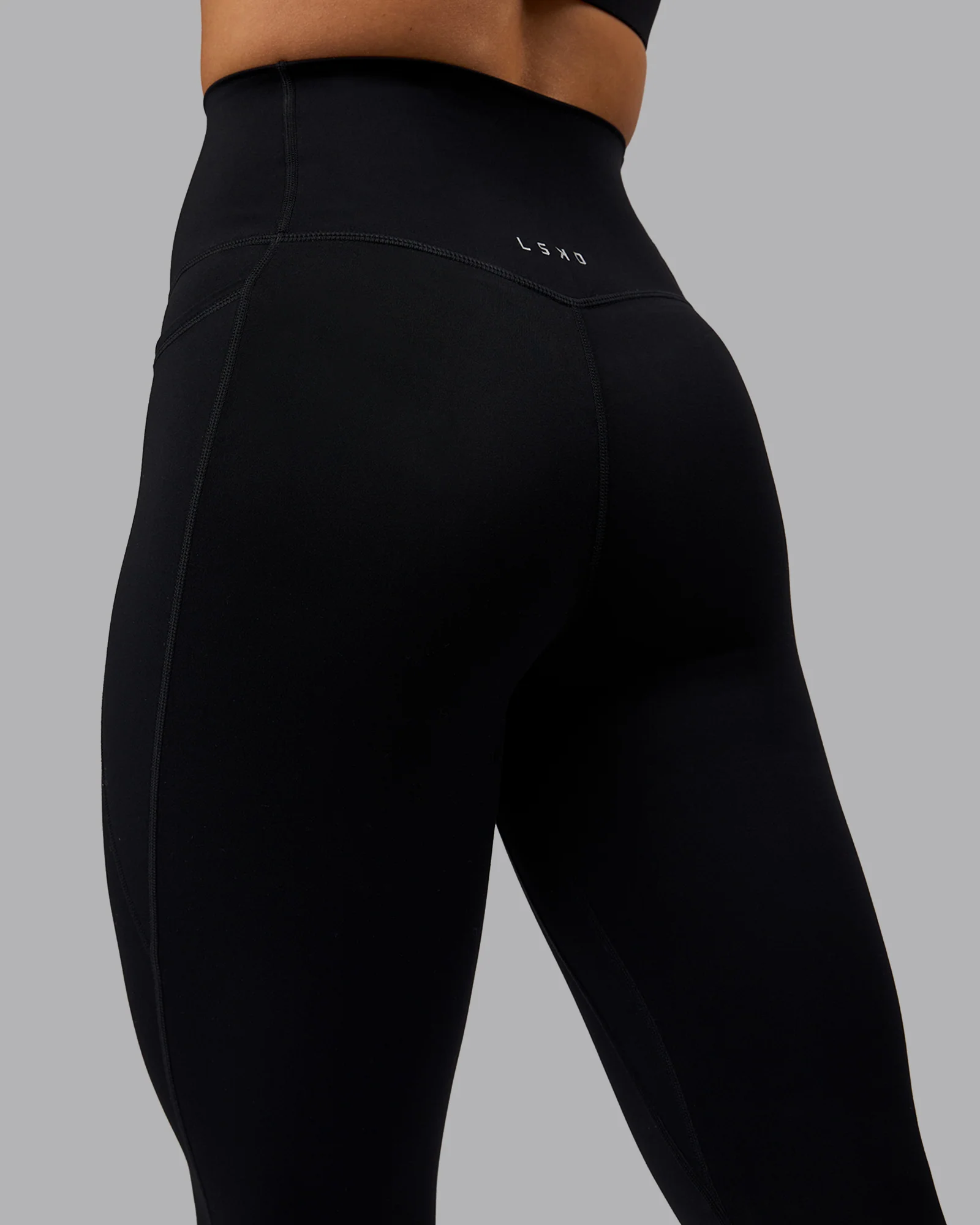 Elixir Ultra High-Rise 3/4 Legging Pockets - Black
