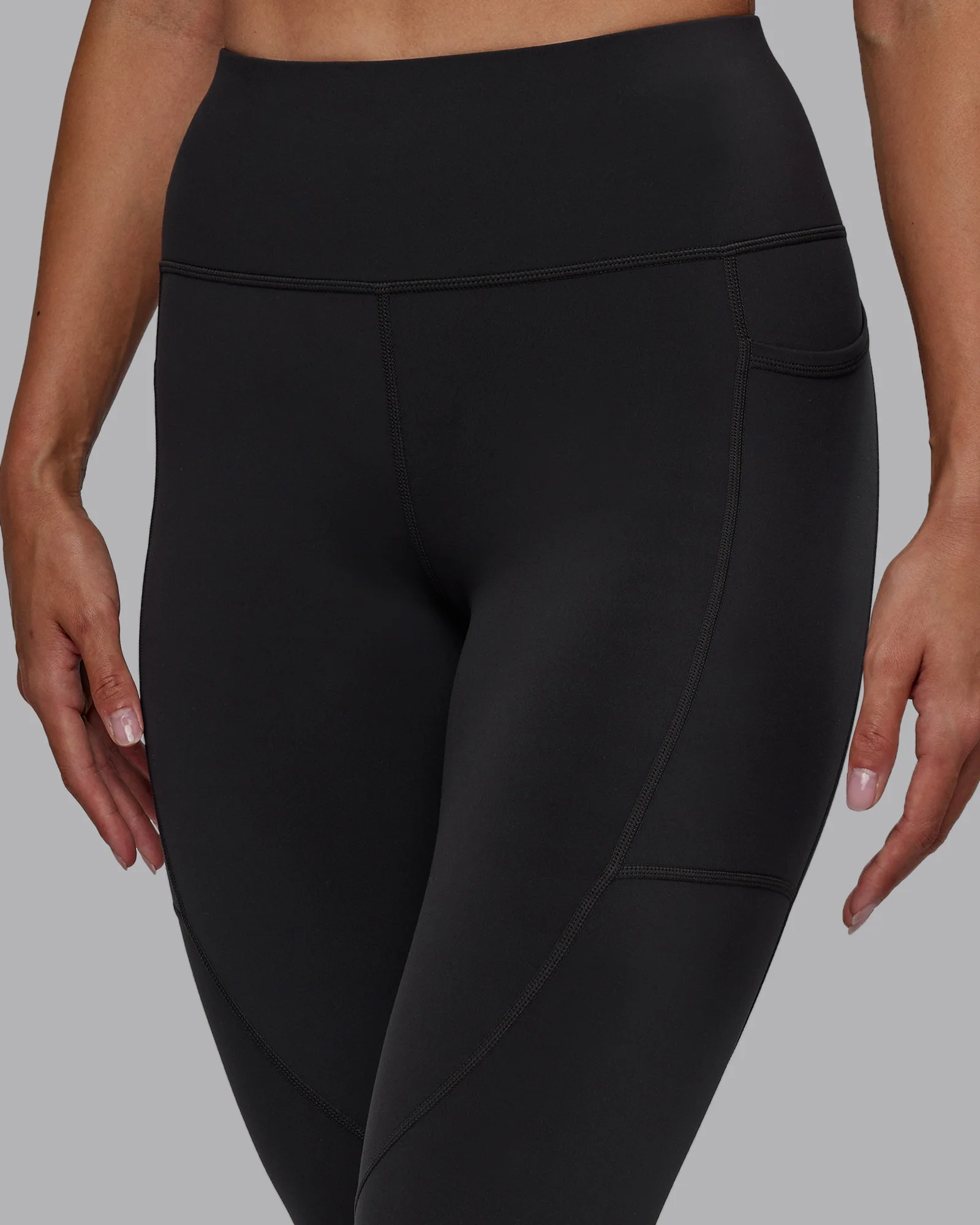 Rep Ultra High-Rise 7/8 Legging Pockets - Pirate Black-White 5 Rep Ultra High-Rise 7/8 Legging Pockets - Pirate Black-White