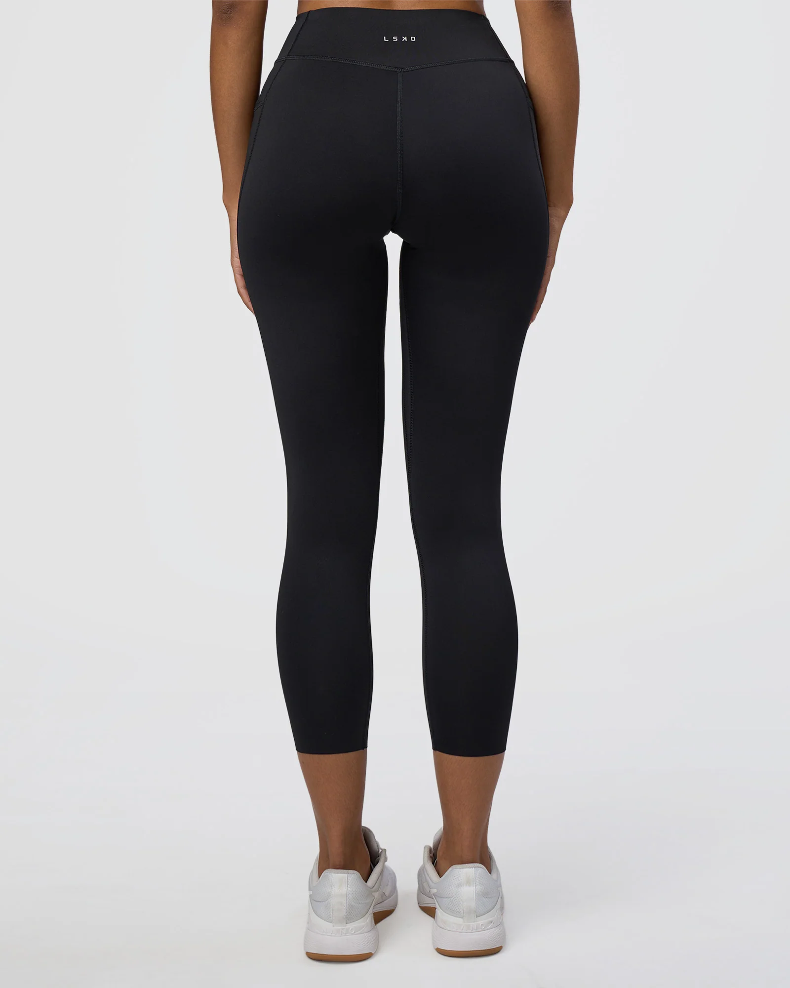 Elite High-Rise 7/8 Legging Pockets - Black