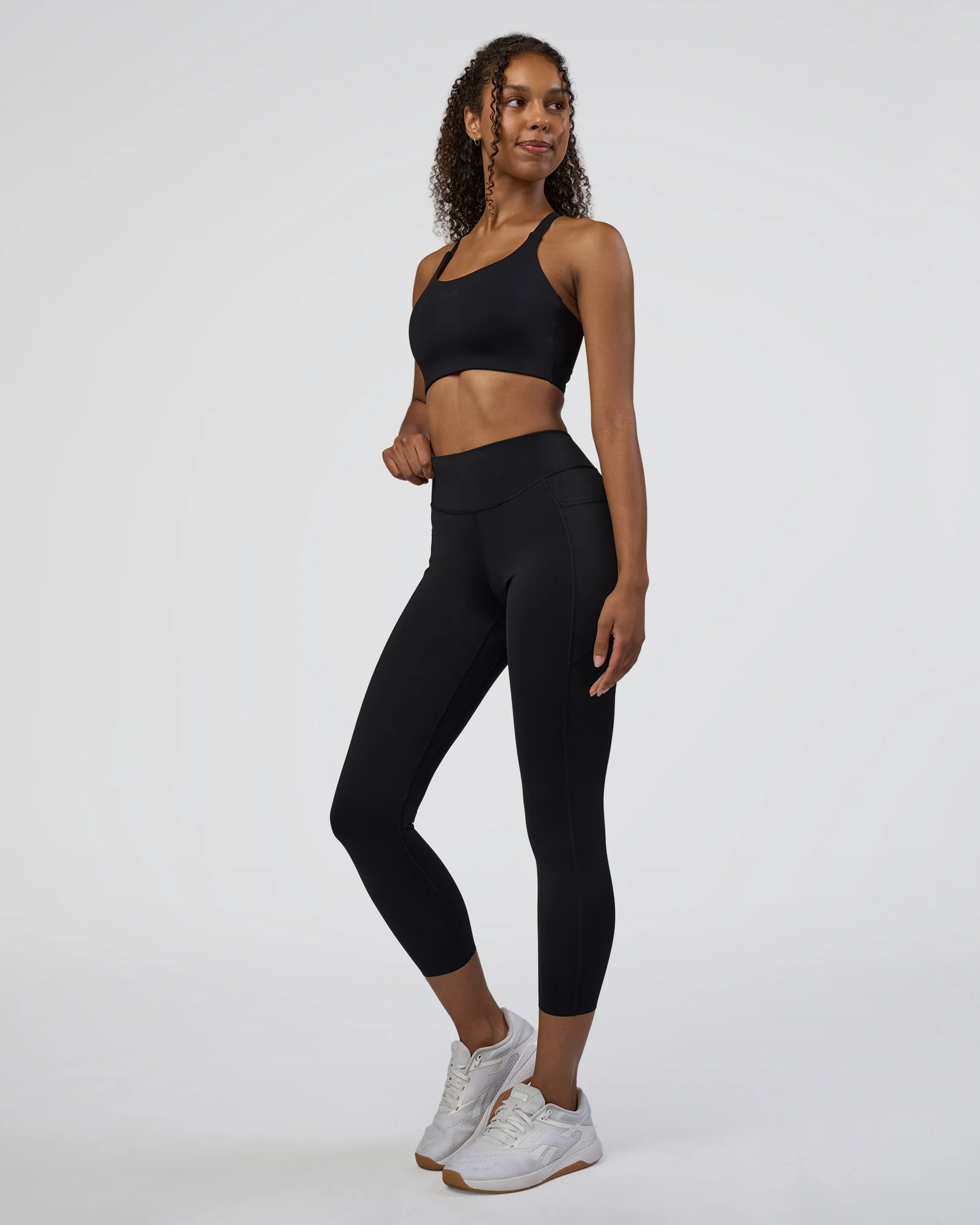 Elite High-Rise 7/8 Legging Pockets - Black