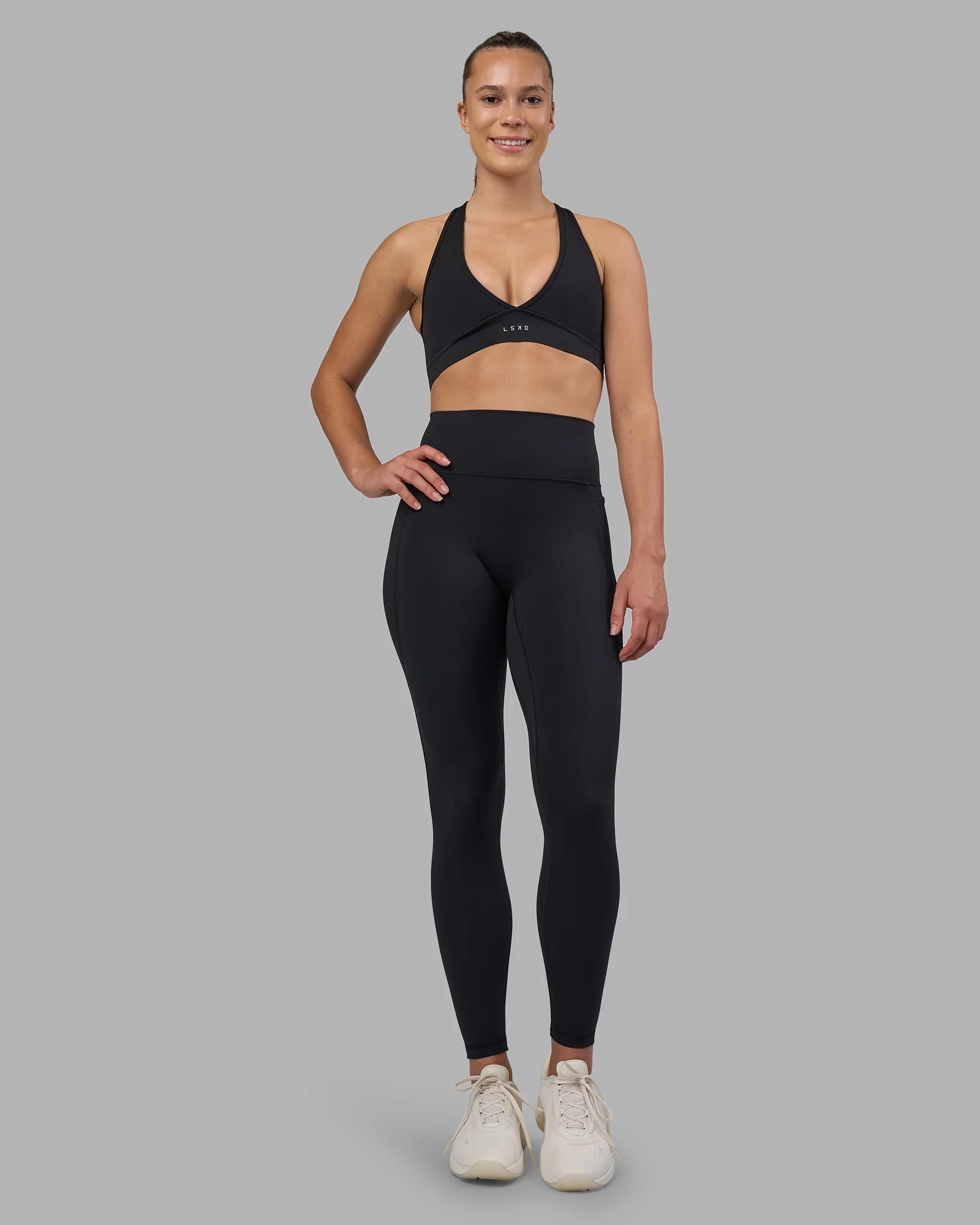 Fusion V-Contour Ultra High-Rise Full Length Legging Pockets - Black 3 Fusion V-Contour Ultra High-Rise Full Length Legging Pockets - Black