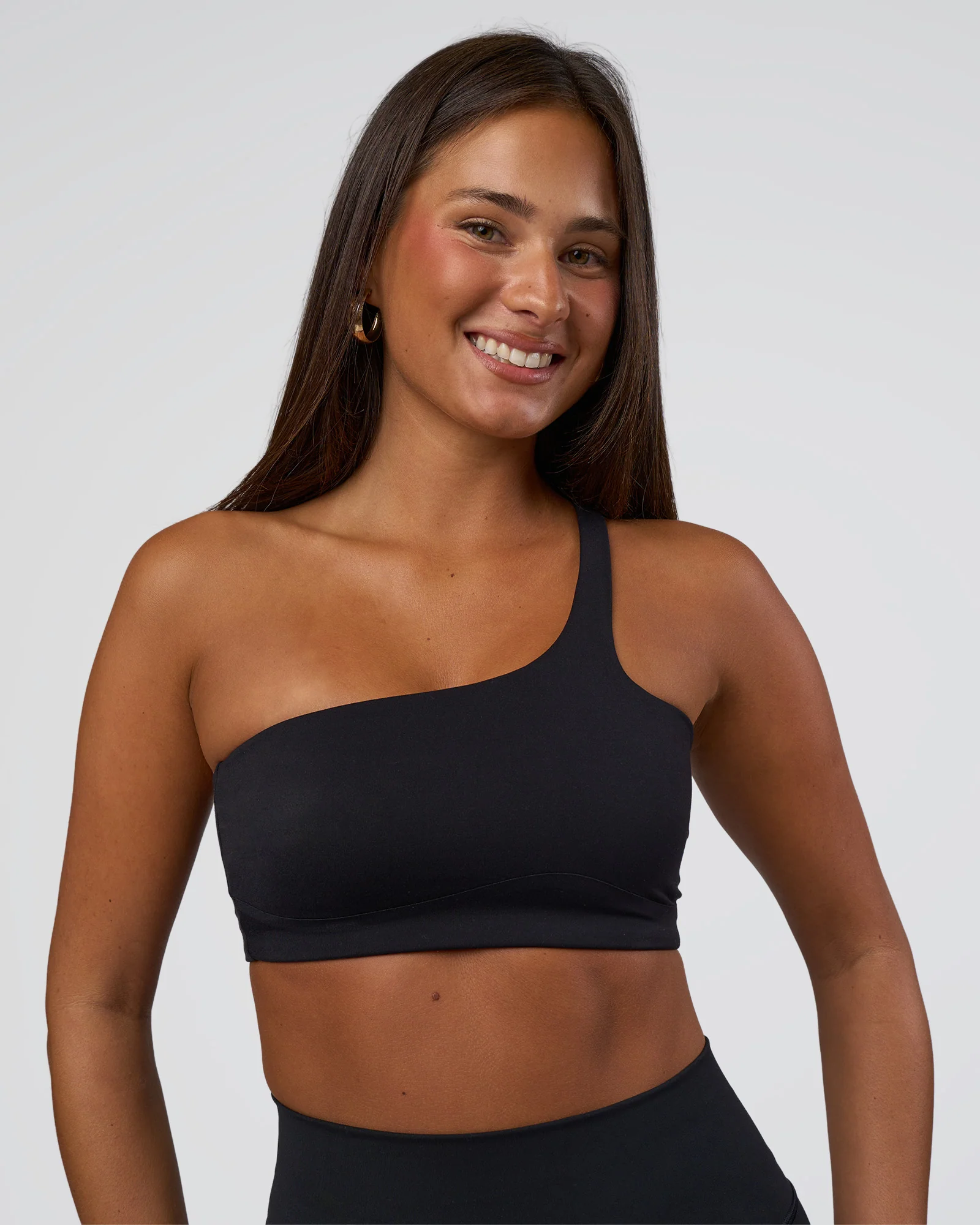Angle Sports Bra - Black 1 Angle Sports Bra - Black