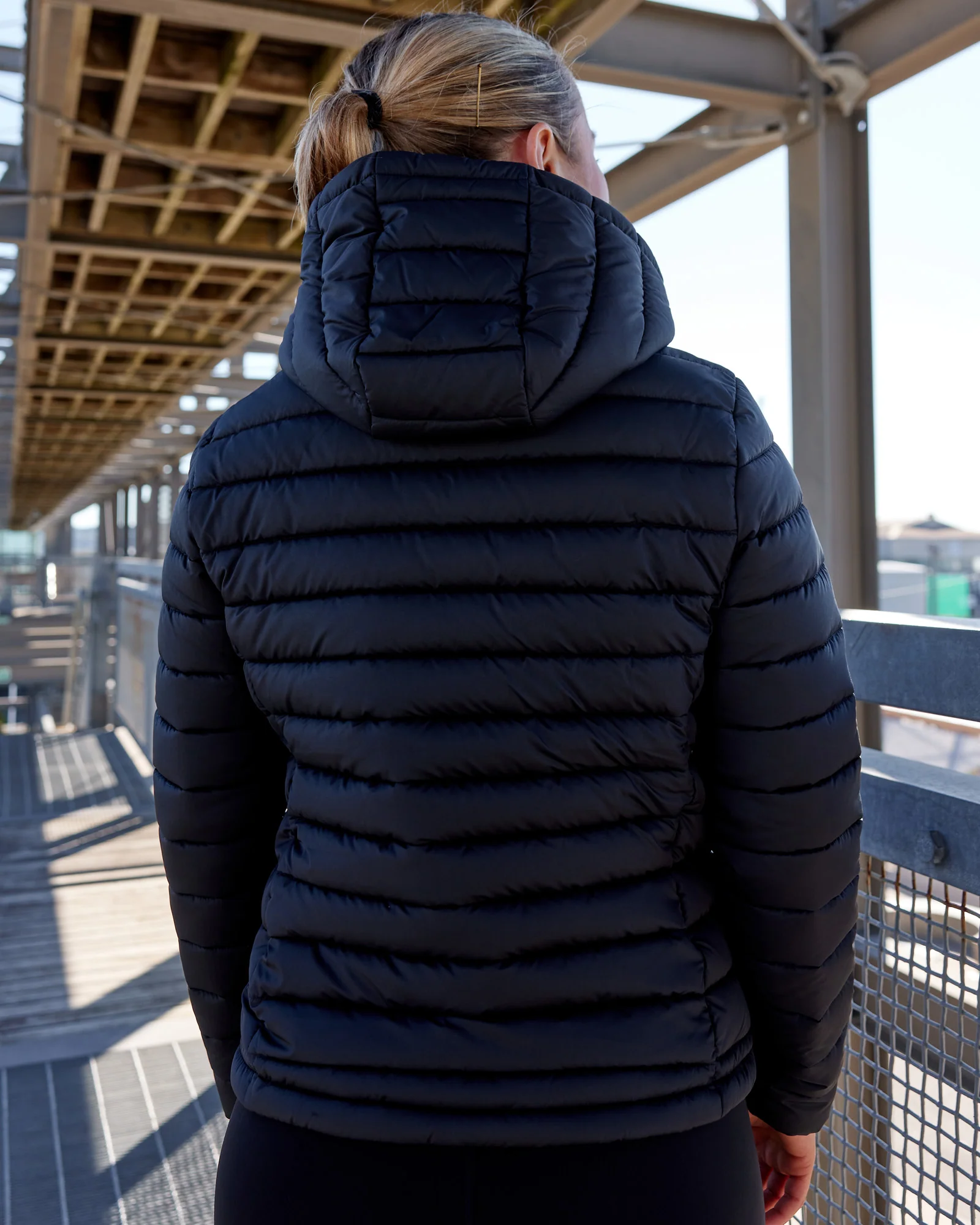 All Day Puffer Jacket - Black 4 All Day Puffer Jacket - Black