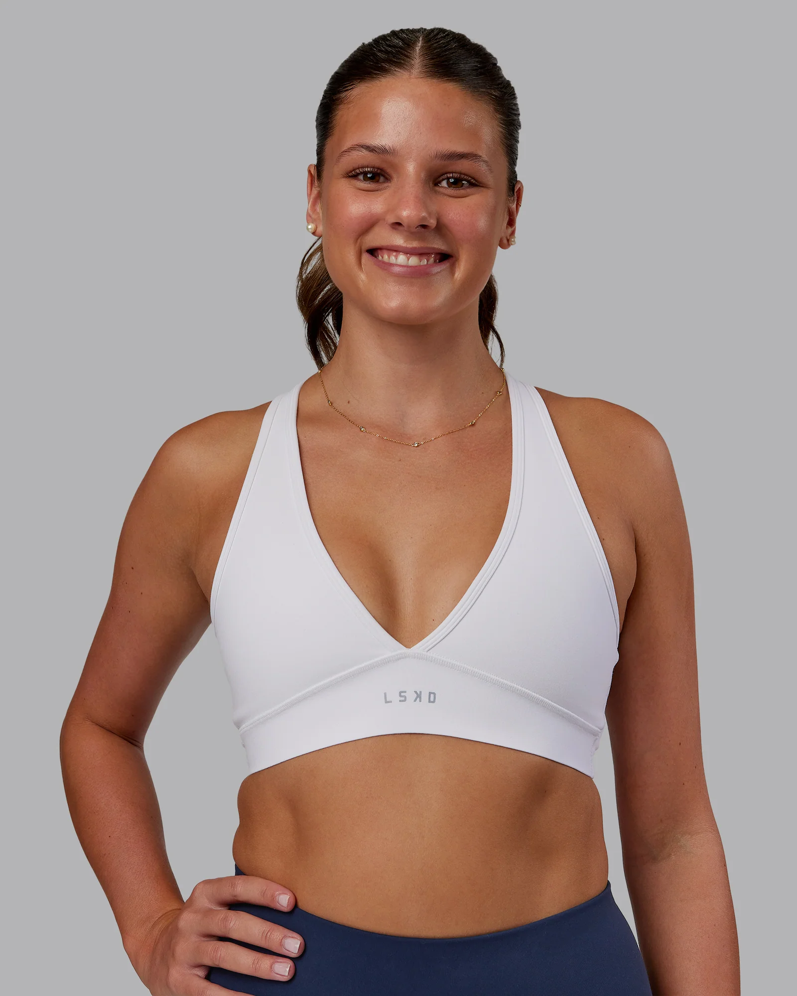 Stamina Sports Bra - White 1 Stamina Sports Bra - White