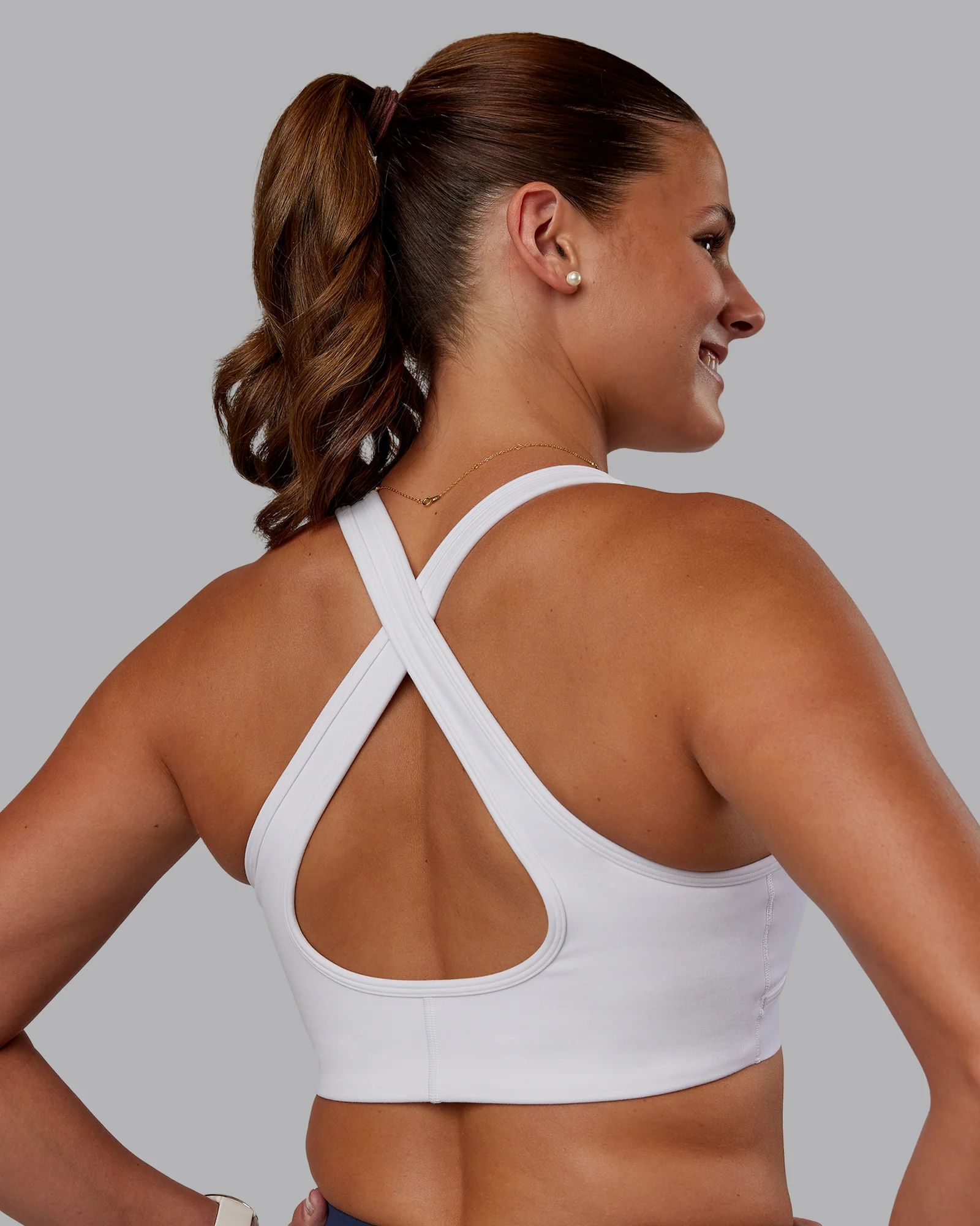 Stamina Sports Bra - White 2 Stamina Sports Bra - White