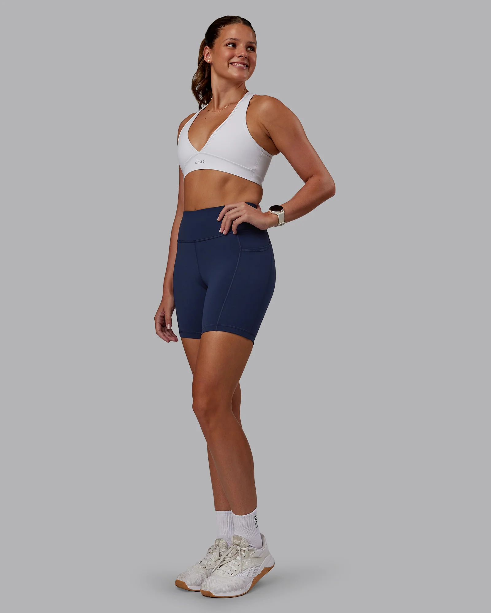 Stamina Sports Bra - White 3 Stamina Sports Bra - White