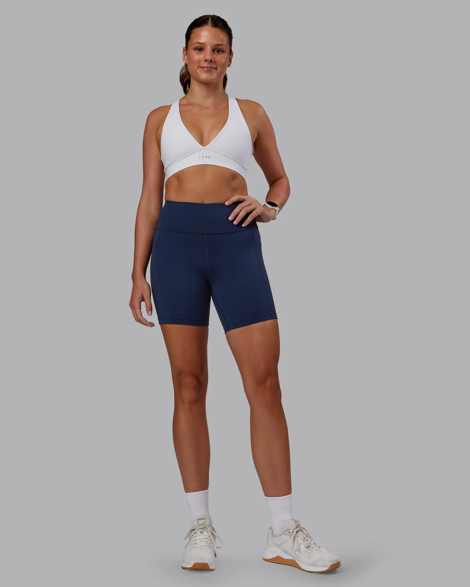 Stamina Sports Bra - White 5 Stamina Sports Bra - White