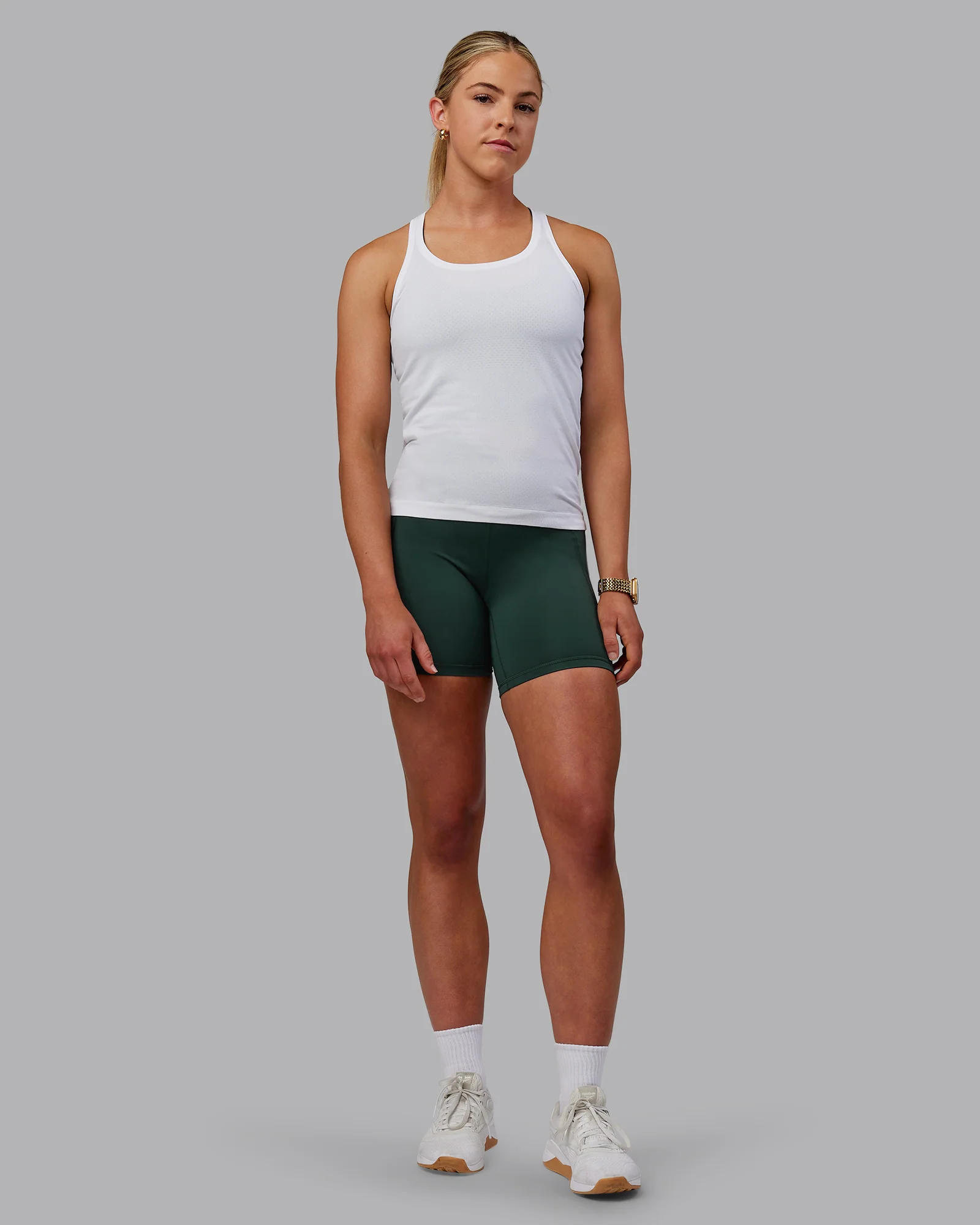 AeroFLX+ Seamless Tank - White/White 6 AeroFLX+ Seamless Tank - White/White
