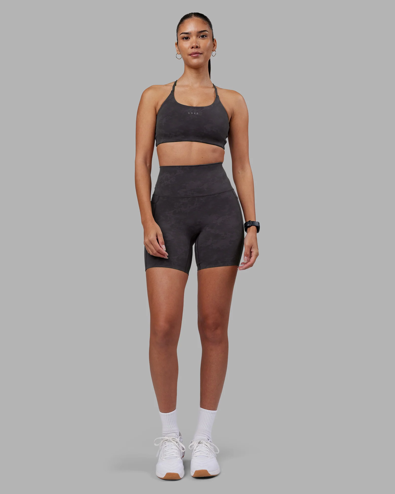Twist Sports Bra - Dark Storm Wash