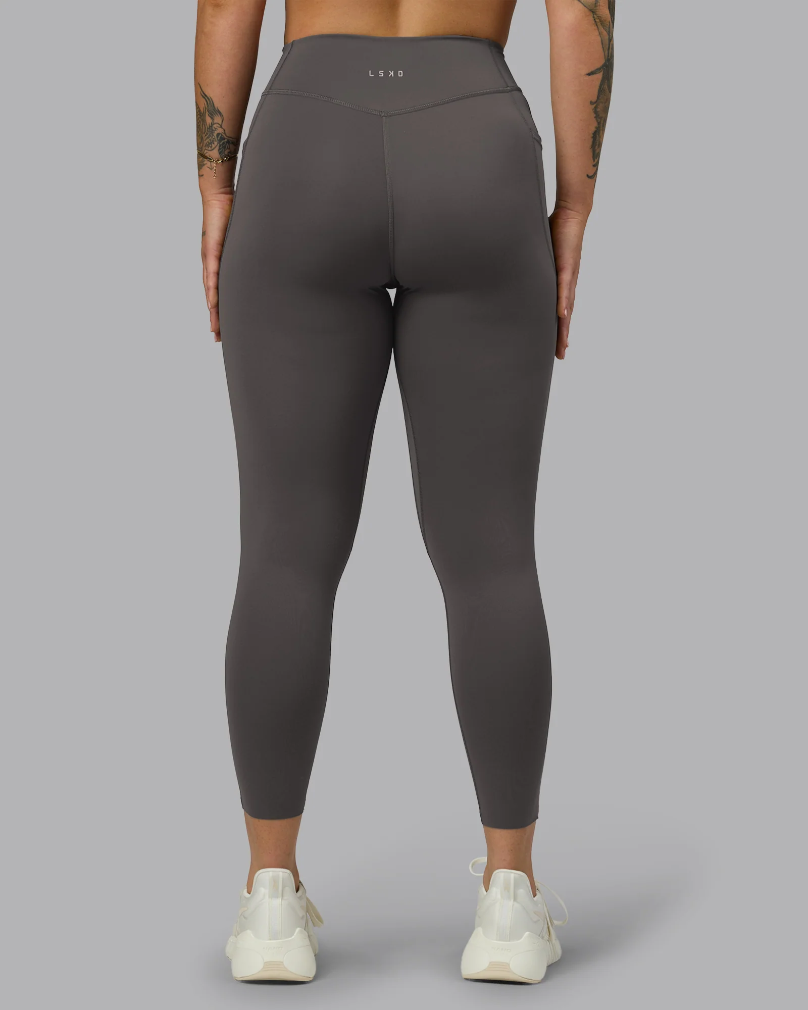 Elite High-Rise 7/8 Legging Pockets - Dark Storm