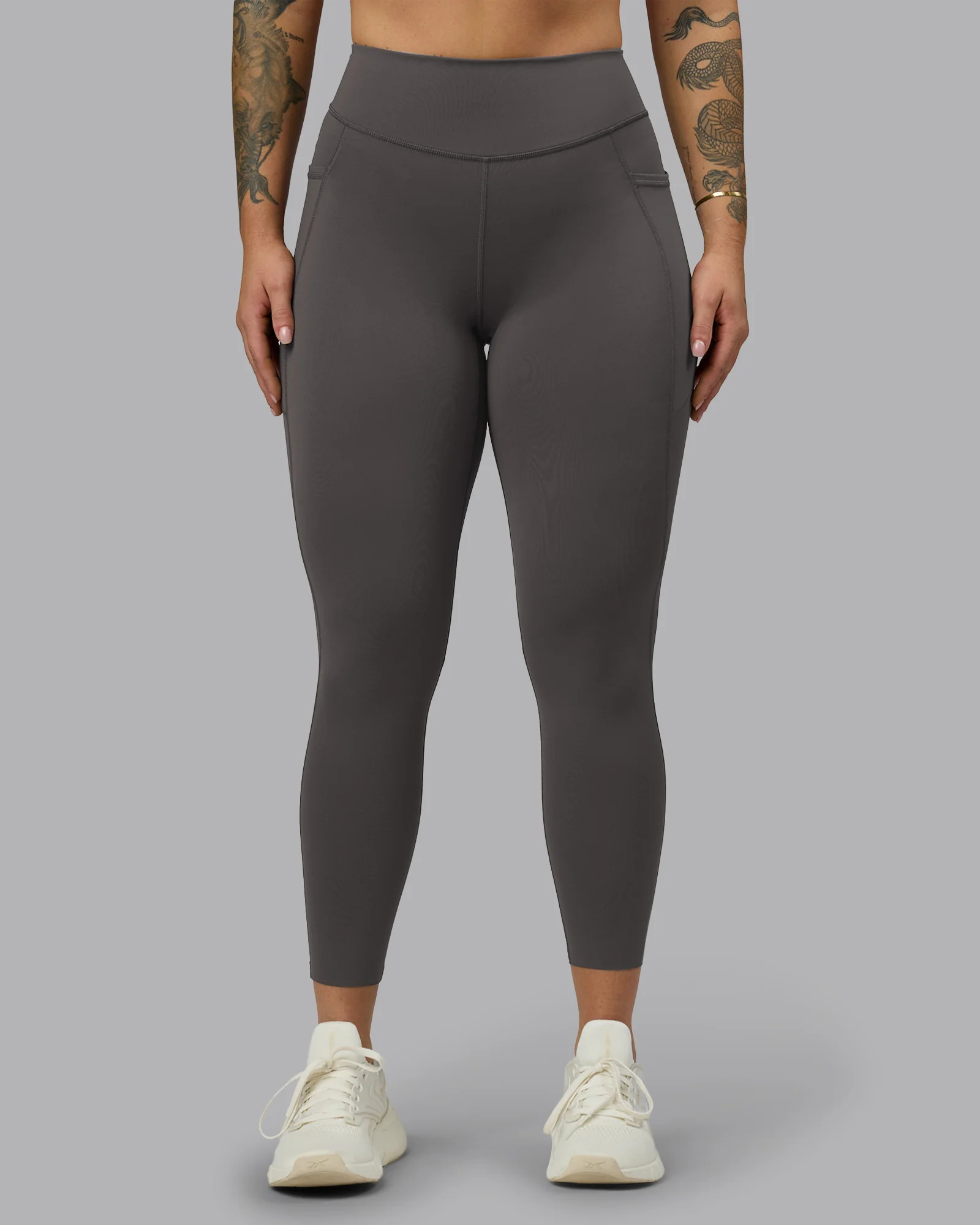 Elite High-Rise 7/8 Legging Pockets - Dark Storm