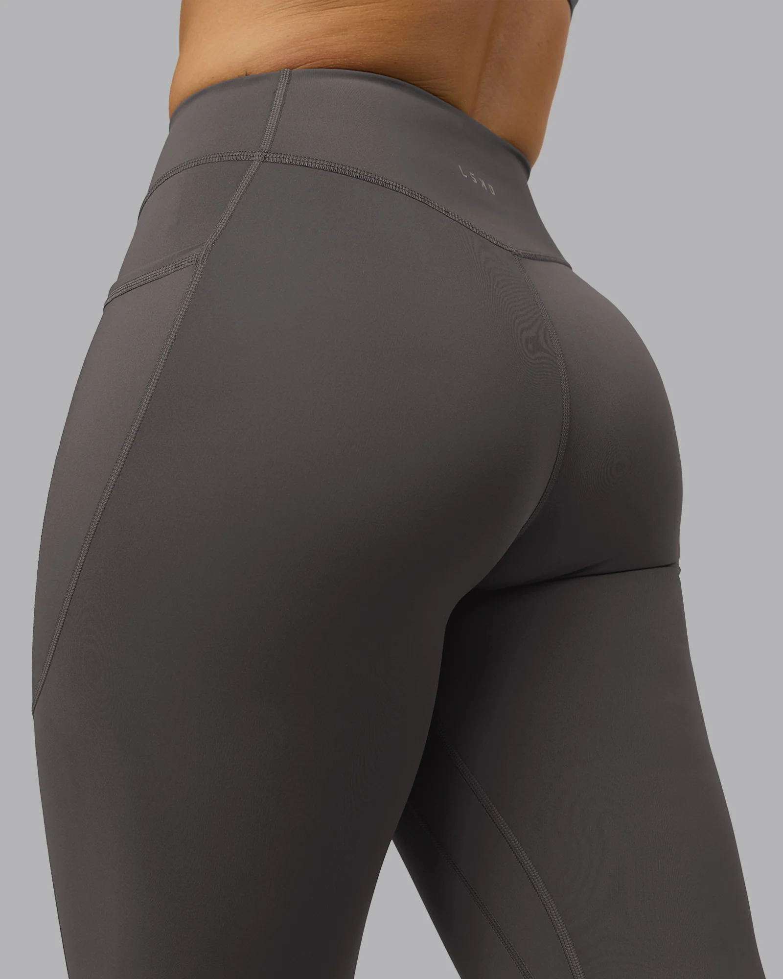 Elite High-Rise 7/8 Legging Pockets - Dark Storm