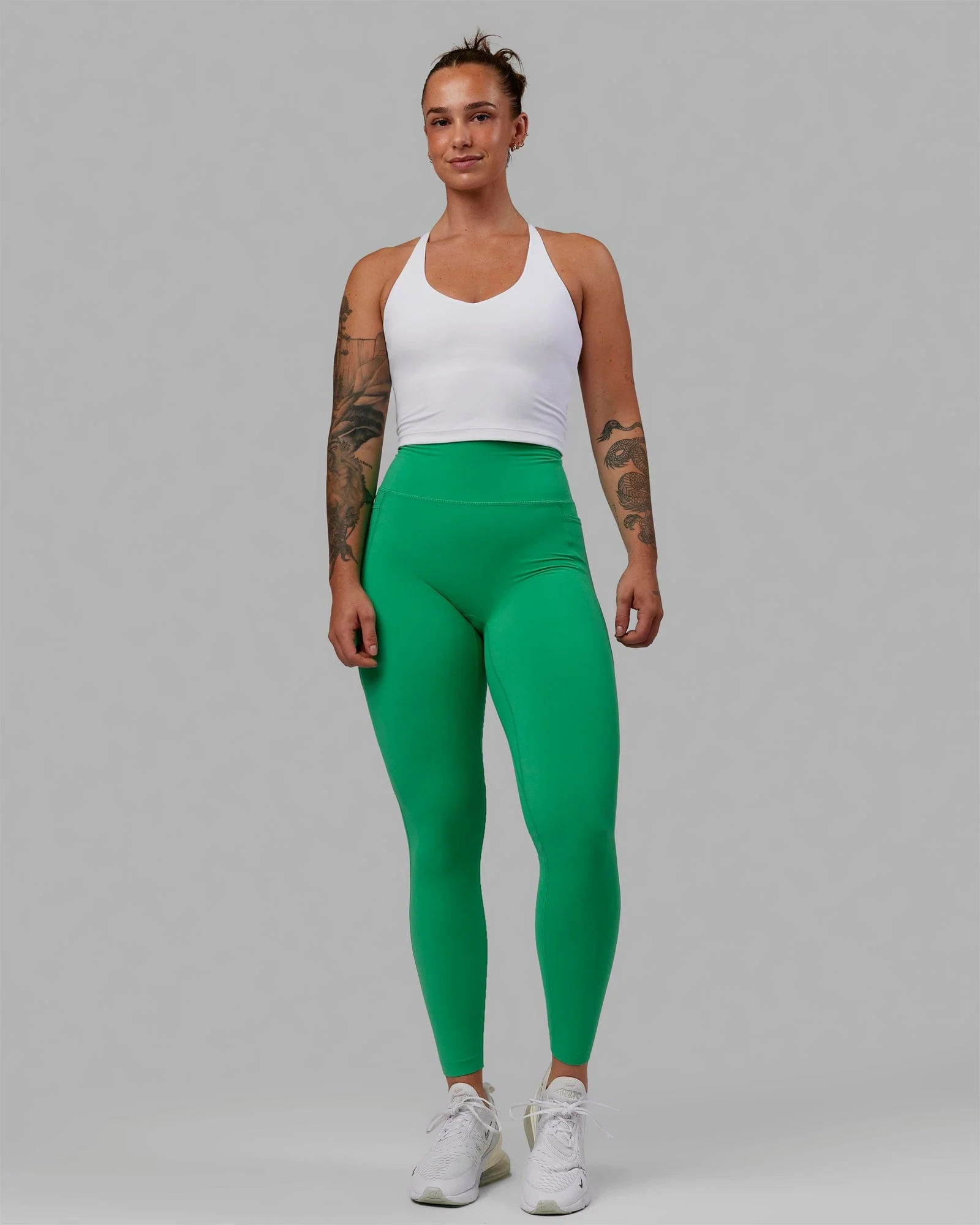 Elixir Ultra High-Rise Full Length Legging Pockets - Holly Green 1 Elixir Ultra High-Rise Full Length Legging Pockets - Holly Green