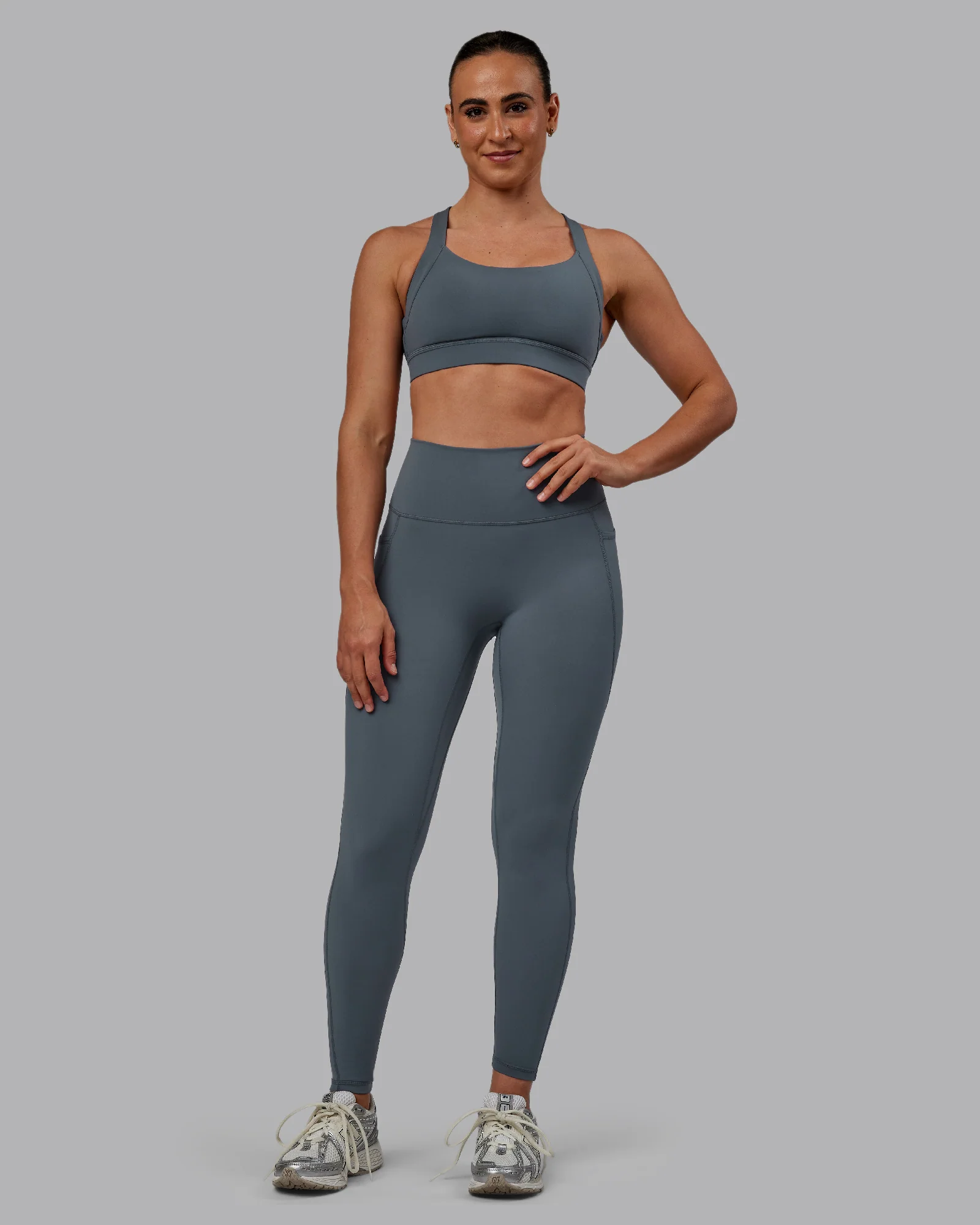 Fusion Ultra High-Rise Full Length Legging Pockets - Turbulence 1 Fusion Ultra High-Rise Full Length Legging Pockets - Turbulence