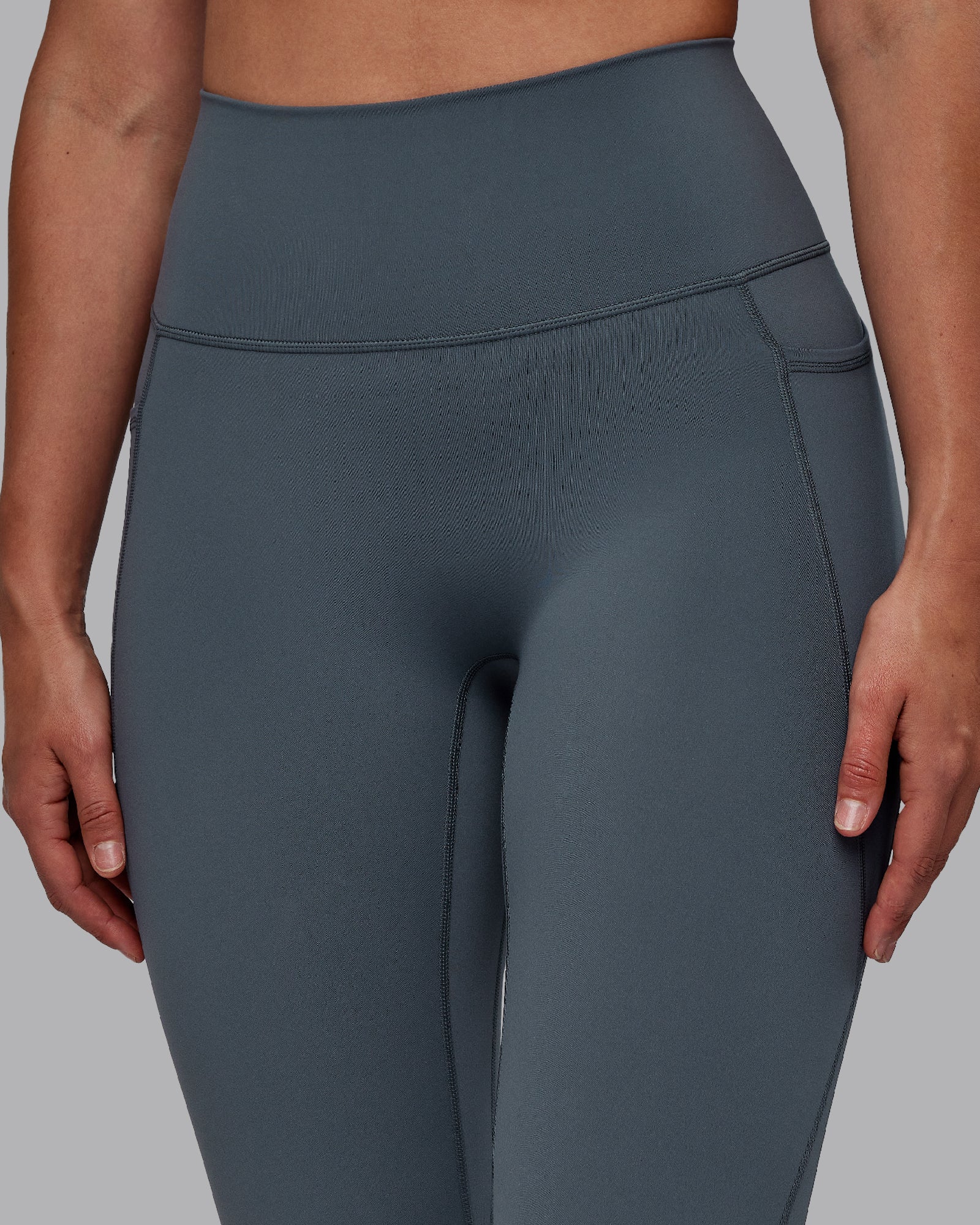 Fusion Ultra High-Rise Full Length Legging Pockets - Turbulence 4 Fusion Ultra High-Rise Full Length Legging Pockets - Turbulence