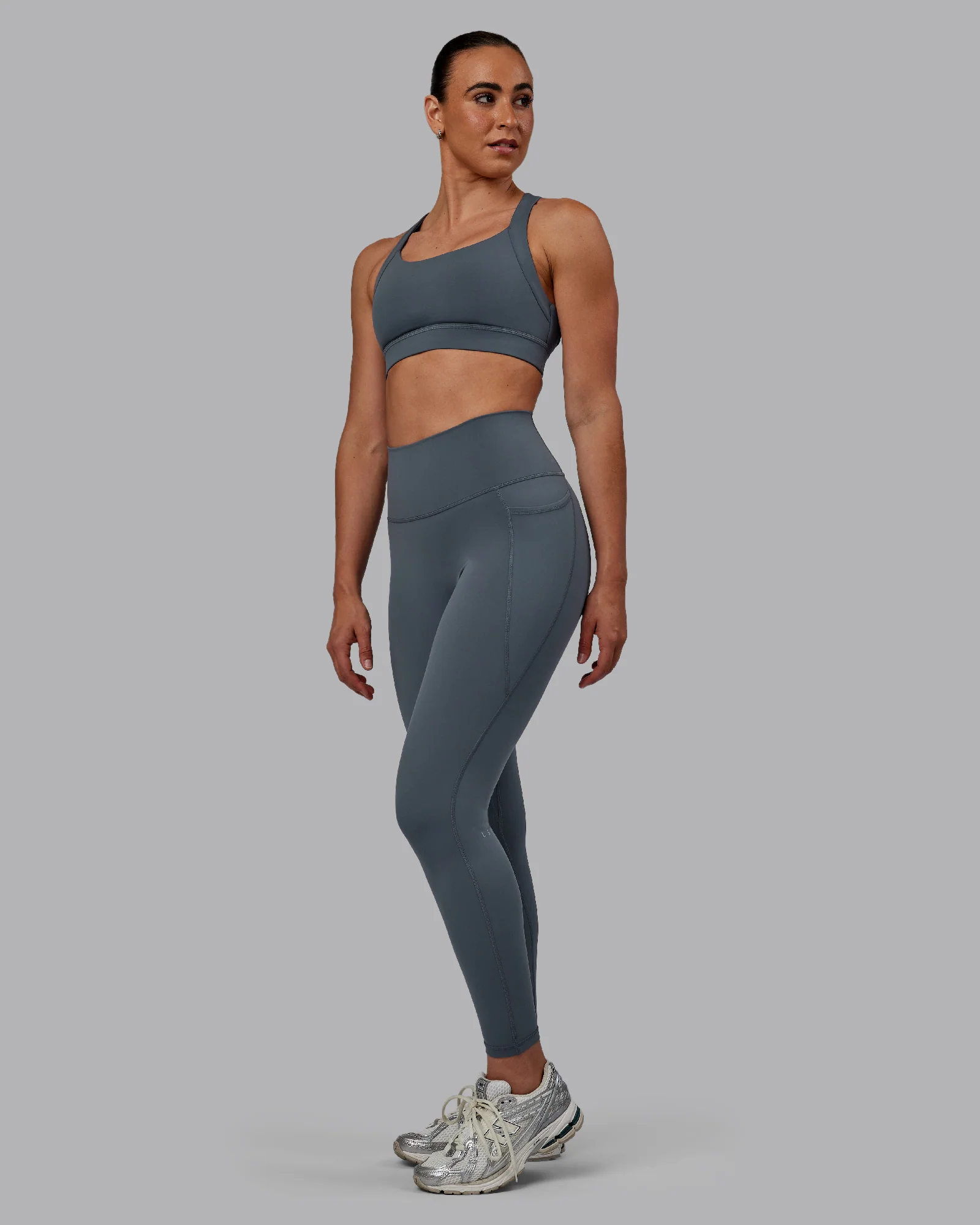 Fusion Ultra High-Rise Full Length Legging Pockets - Turbulence 5 Fusion Ultra High-Rise Full Length Legging Pockets - Turbulence