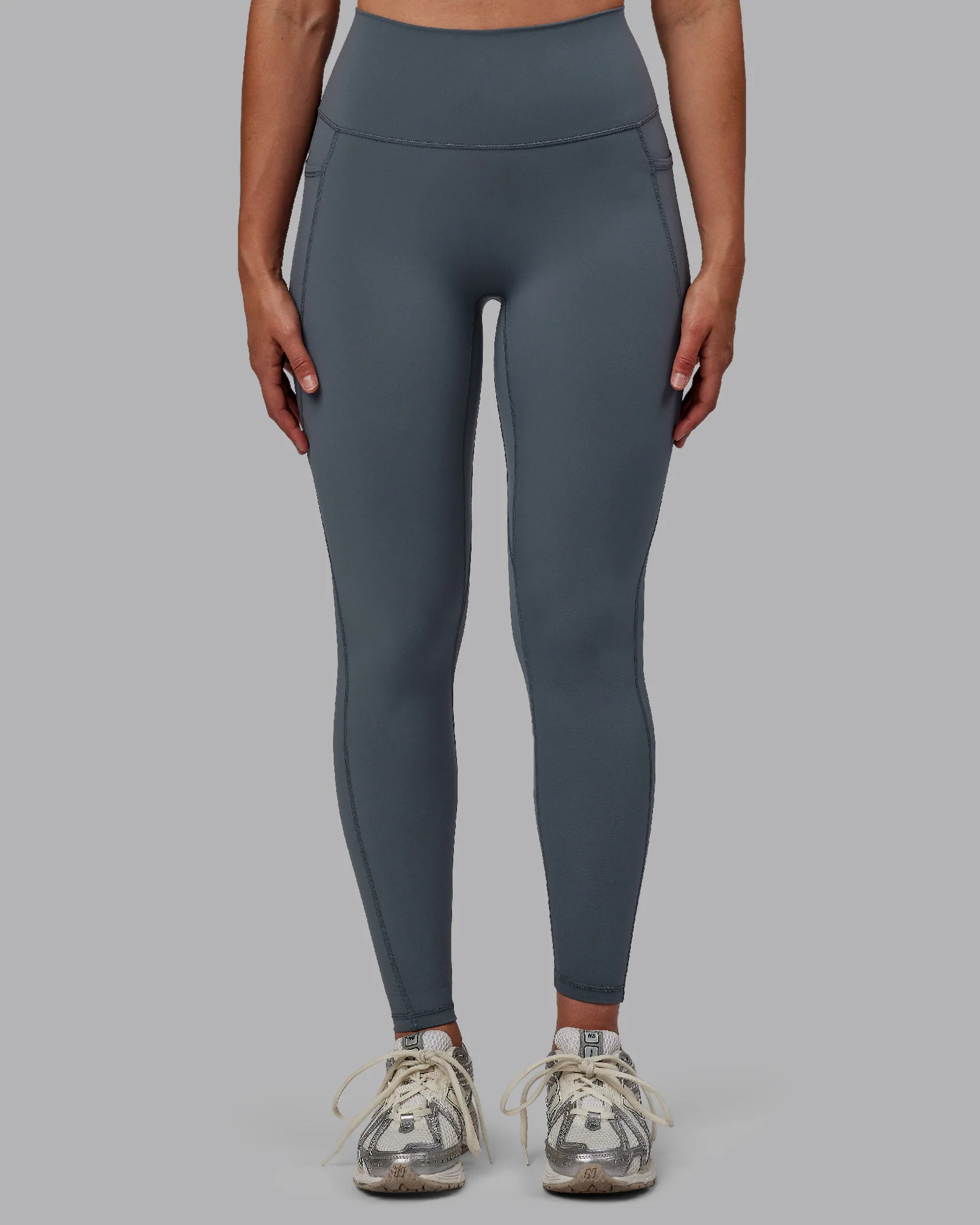Fusion Ultra High-Rise Full Length Legging Pockets - Turbulence 8 Fusion Ultra High-Rise Full Length Legging Pockets - Turbulence