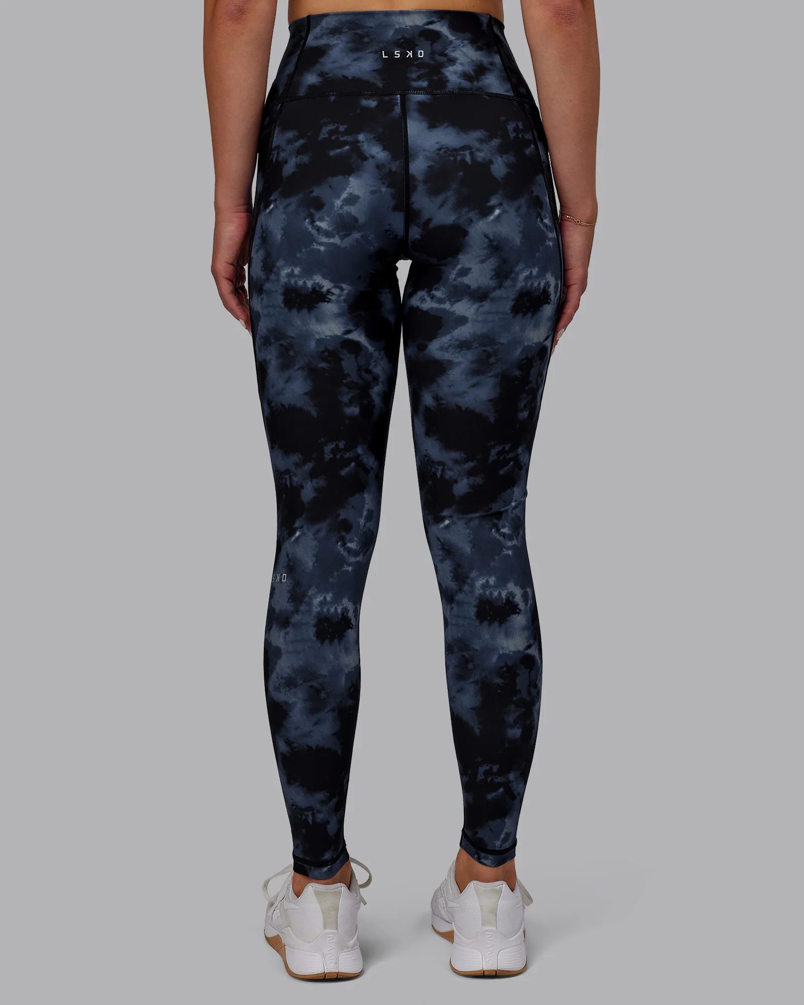 Fusion Ultra High-Rise Full Length Legging Pockets - Tie Dye-Midnight 4 Fusion Ultra High-Rise Full Length Legging Pockets - Tie Dye-Midnight