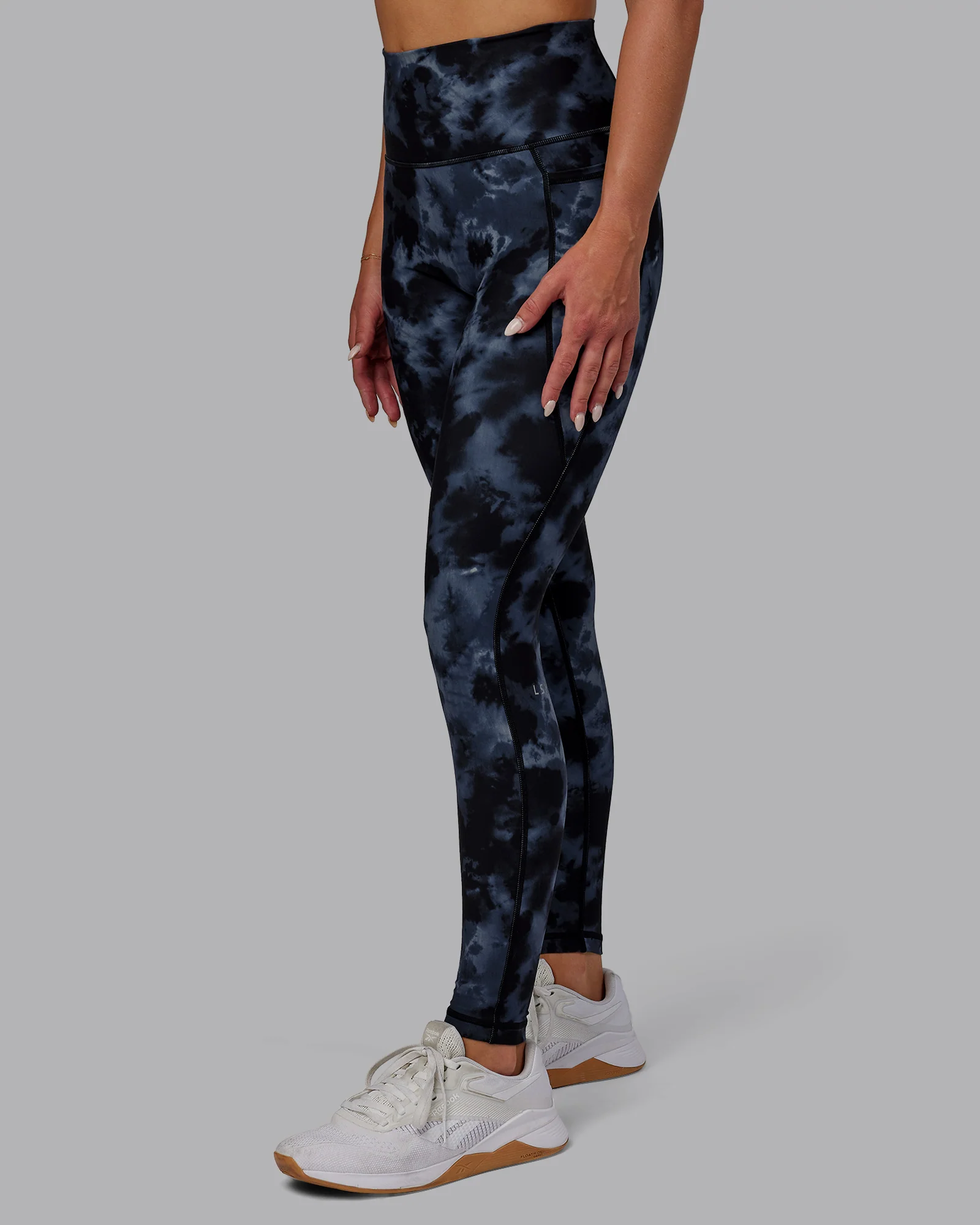 Fusion Ultra High-Rise Full Length Legging Pockets - Tie Dye-Midnight 9 Fusion Ultra High-Rise Full Length Legging Pockets - Tie Dye-Midnight