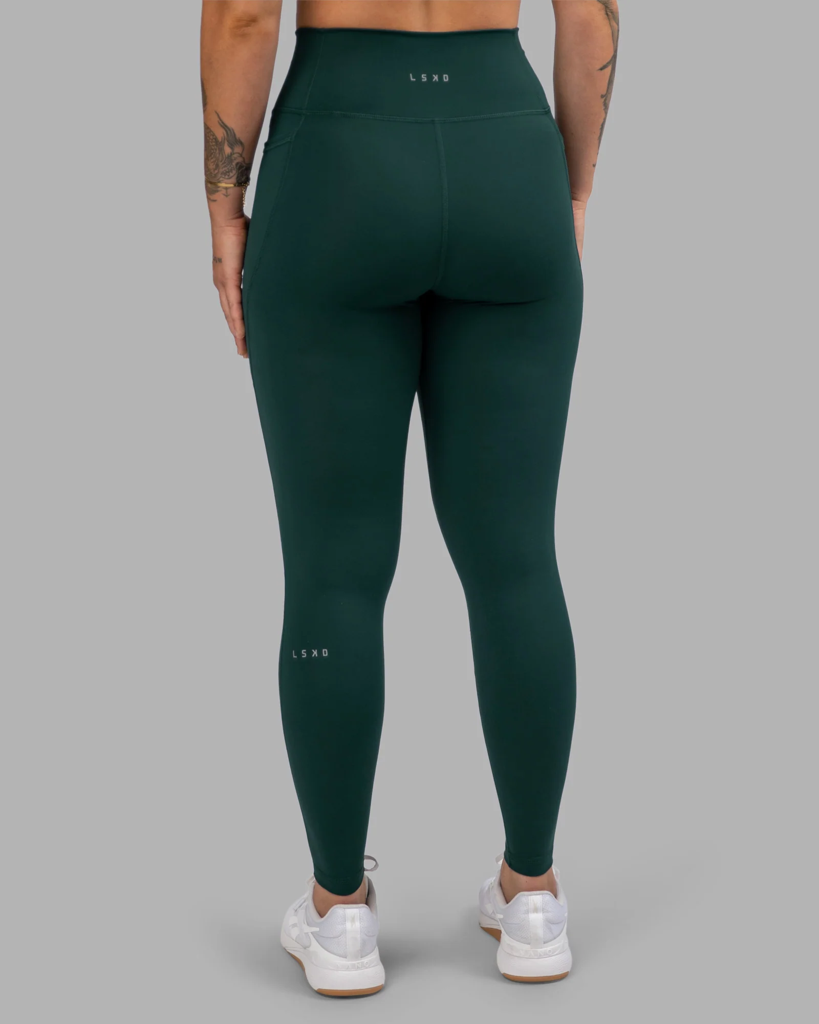 Fusion Ultra High-Rise Full Length Legging Pockets - Dark Moss 4 Fusion Ultra High-Rise Full Length Legging Pockets - Dark Moss