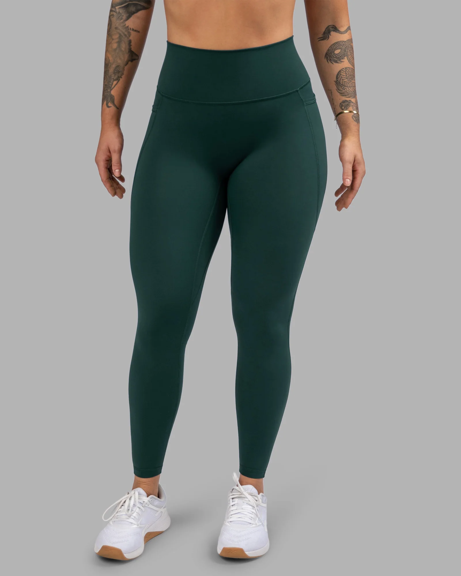 Fusion Ultra High-Rise Full Length Legging Pockets - Dark Moss 6 Fusion Ultra High-Rise Full Length Legging Pockets - Dark Moss