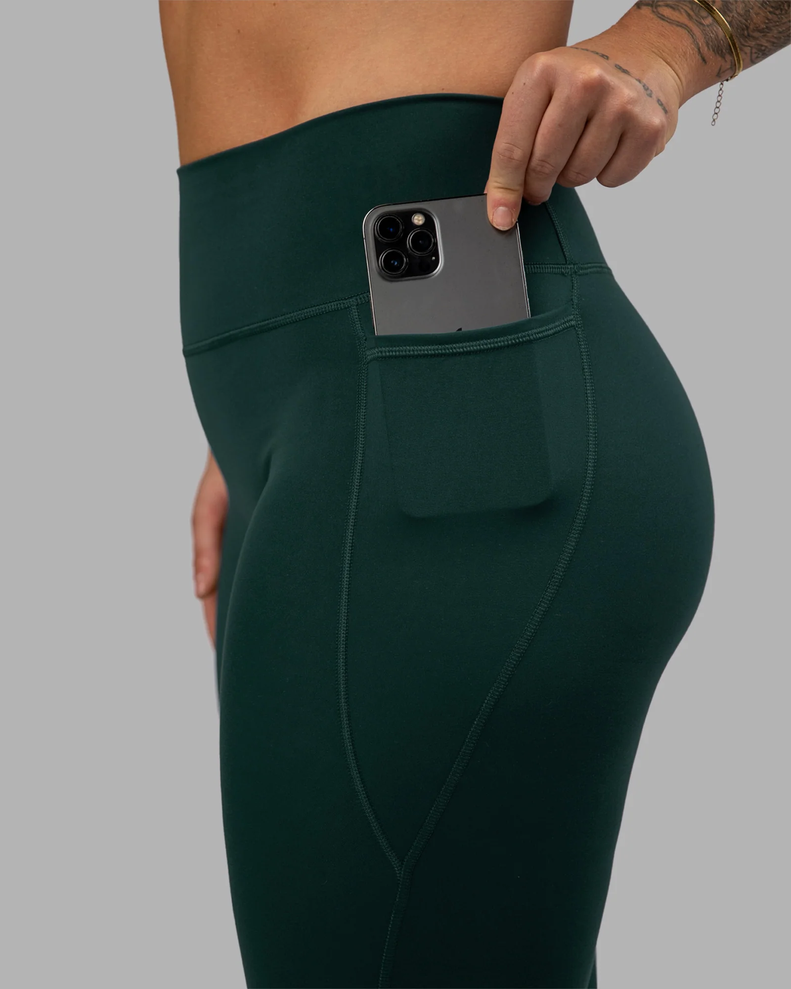 Fusion Ultra High-Rise Full Length Legging Pockets - Dark Moss 7 Fusion Ultra High-Rise Full Length Legging Pockets - Dark Moss