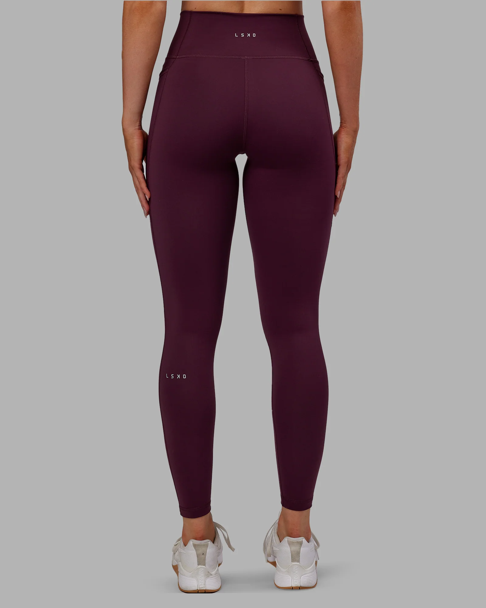 Fusion Ultra High-Rise Full Length Legging Pockets - Cherry Lacquer