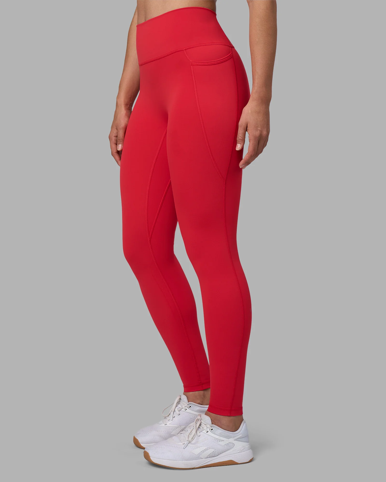 Fusion Ultra High-Rise Full Length Legging Pockets - Scarlet 2 Fusion Ultra High-Rise Full Length Legging Pockets - Scarlet