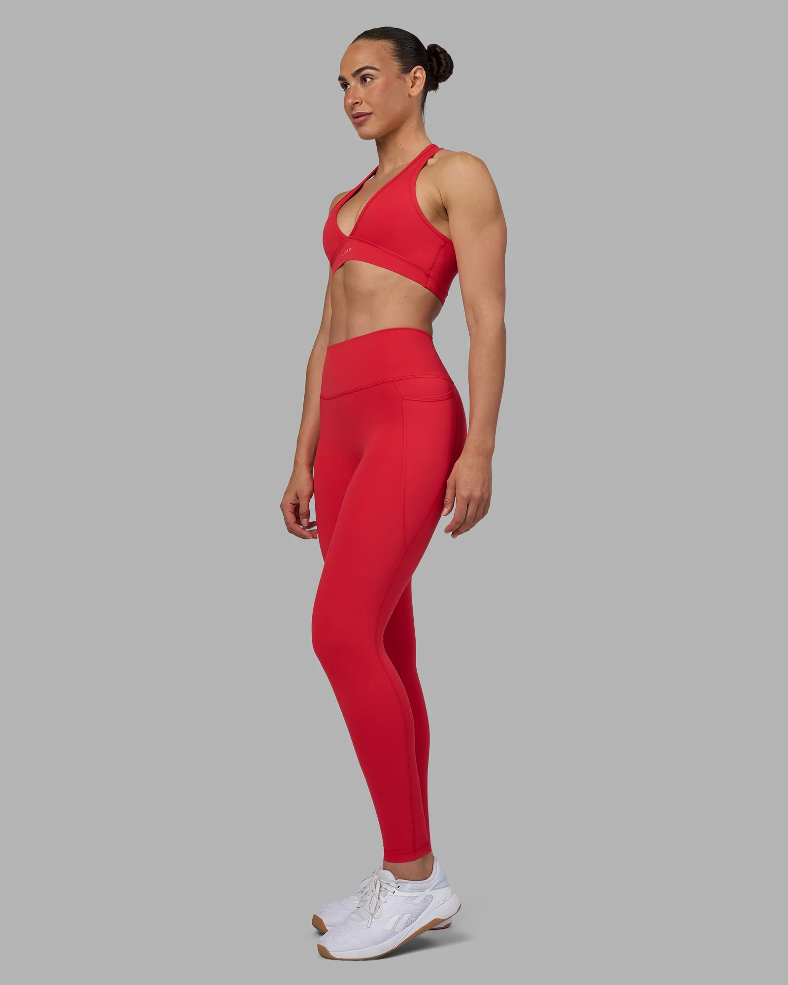 Fusion Ultra High-Rise Full Length Legging Pockets - Scarlet 5 Fusion Ultra High-Rise Full Length Legging Pockets - Scarlet