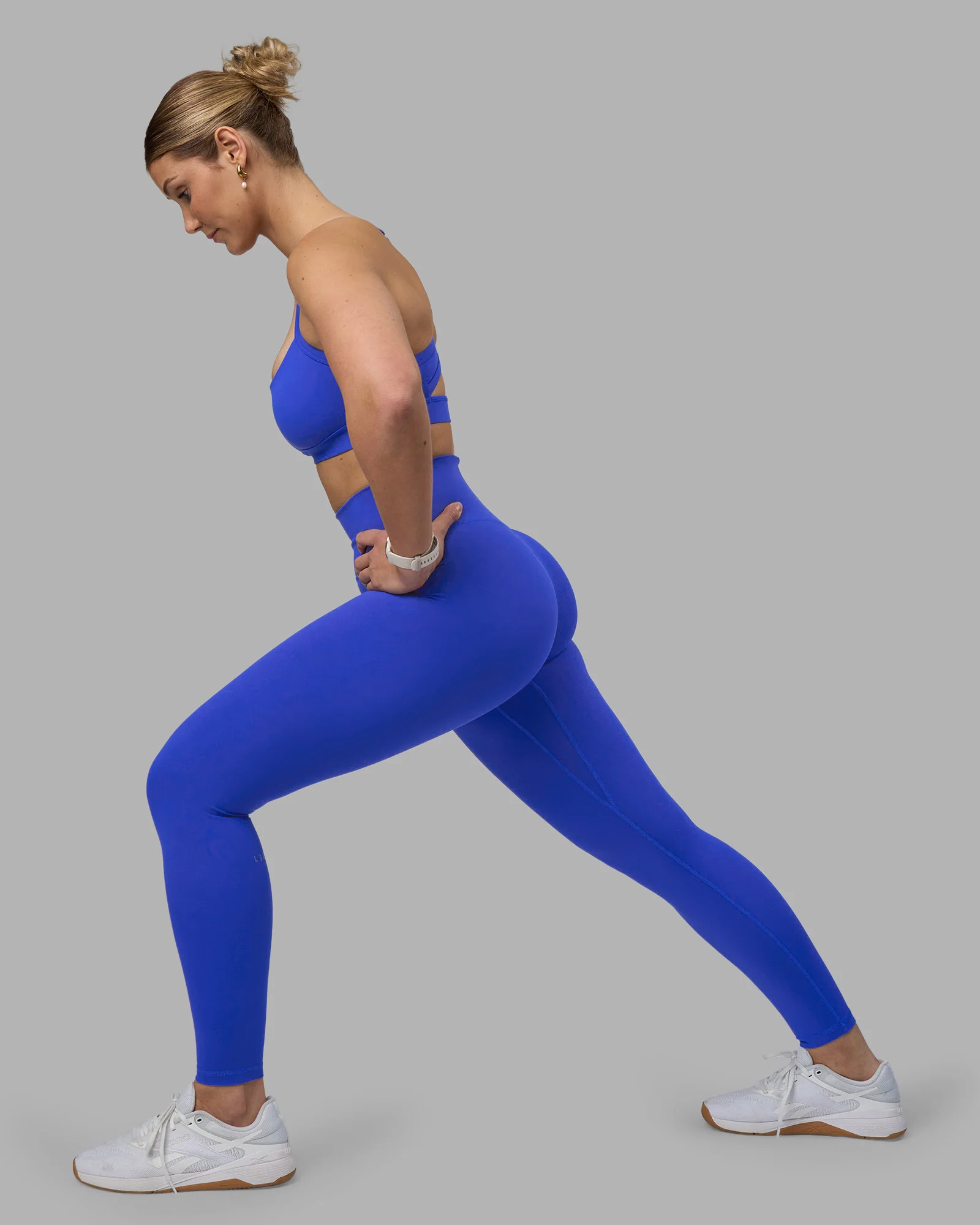 Fusion Ultra High-Rise Full Length Legging - Power Cobalt