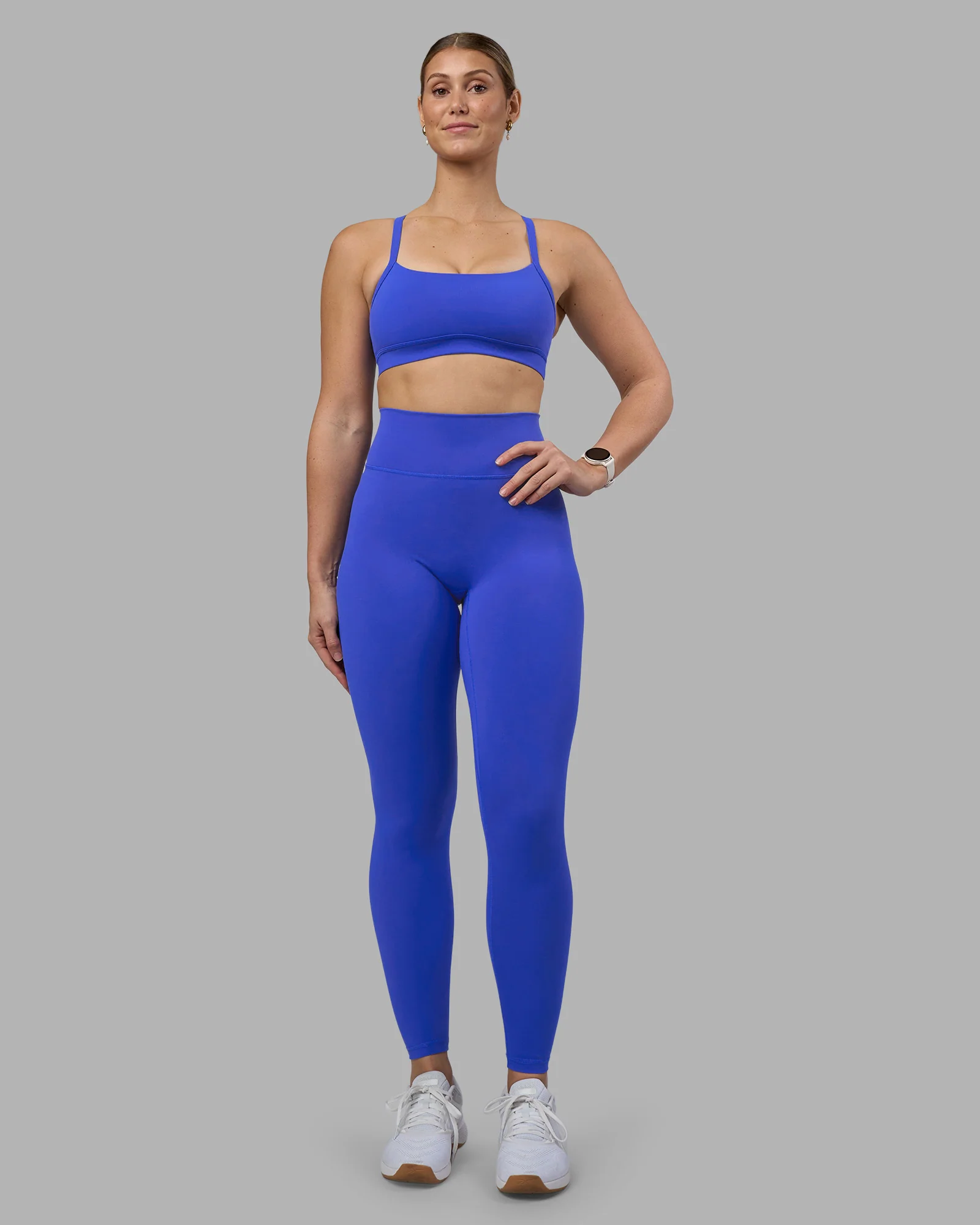 Fusion Ultra High-Rise Full Length Legging - Power Cobalt