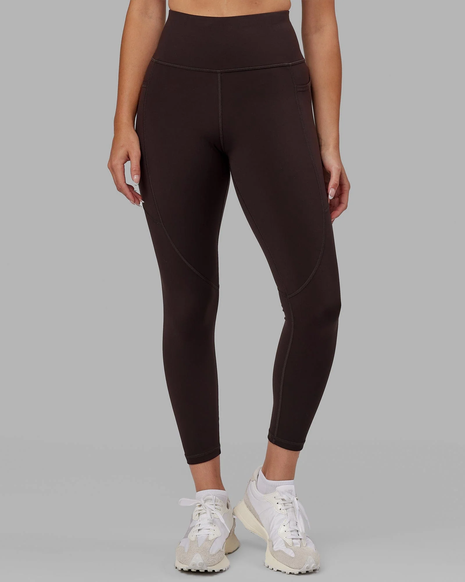 Rep Ultra High-Rise 7/8 Legging Pockets - Dark Walnut