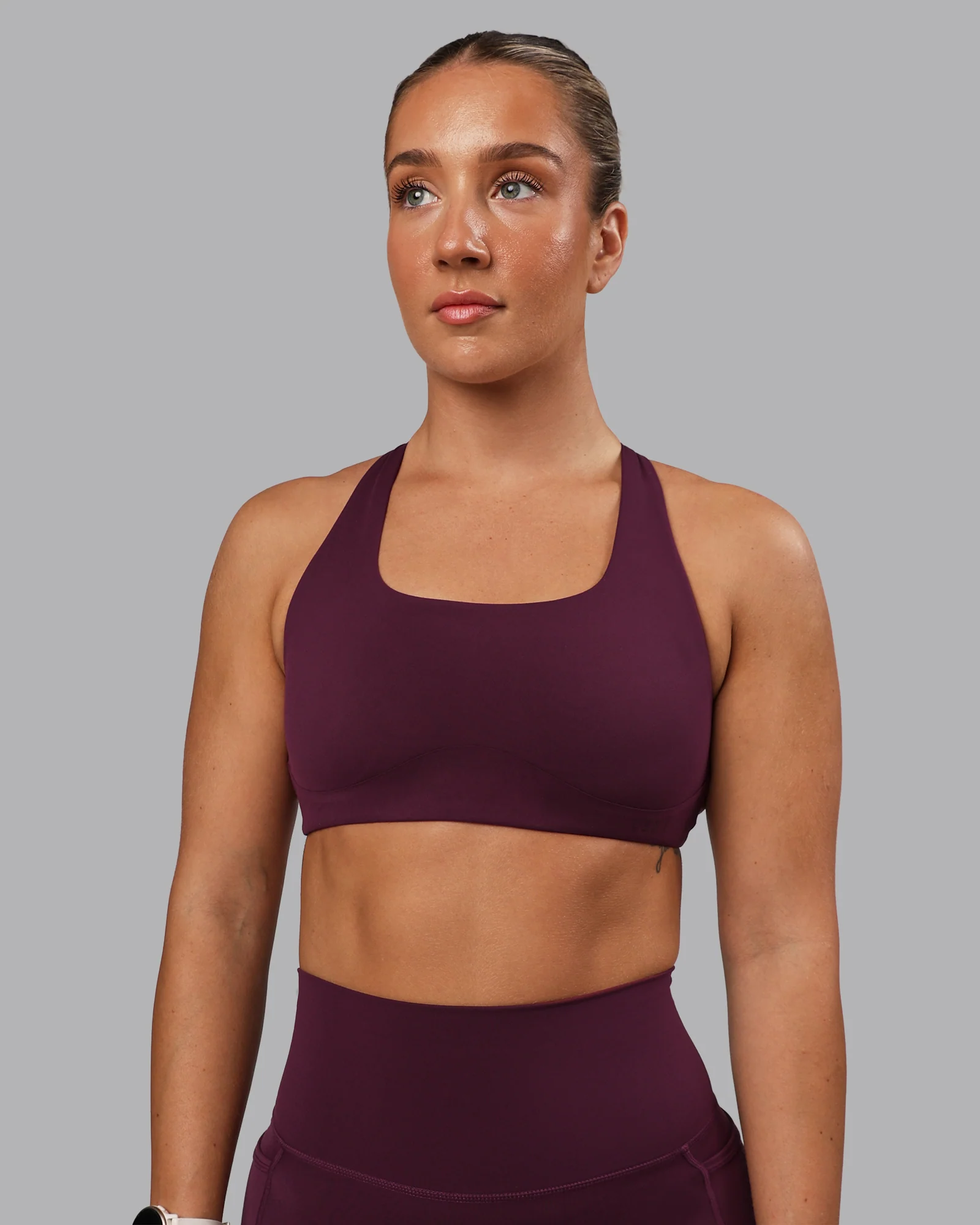 Aspire Sports Bra - Cherry Lacquer 2 Aspire Sports Bra - Cherry Lacquer