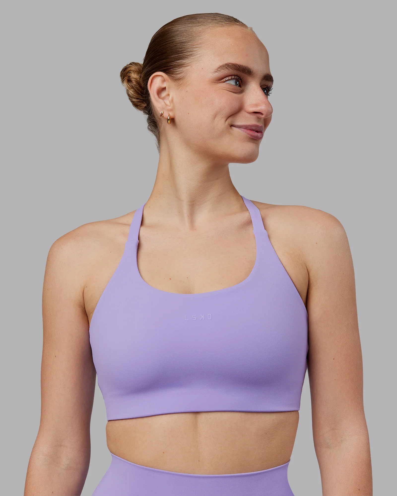 Twist Sports Bra D/DD/E - Violet Ray 2 Twist Sports Bra D/DD/E - Violet Ray