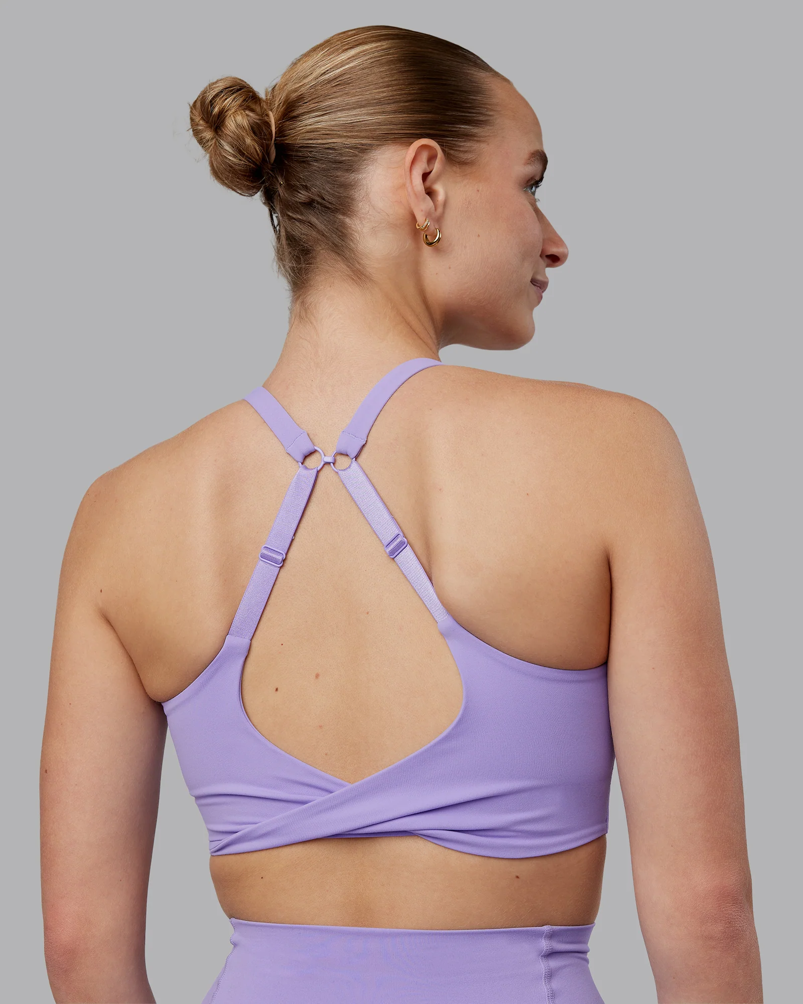 Twist Sports Bra D/DD/E - Violet Ray 8 Twist Sports Bra D/DD/E - Violet Ray