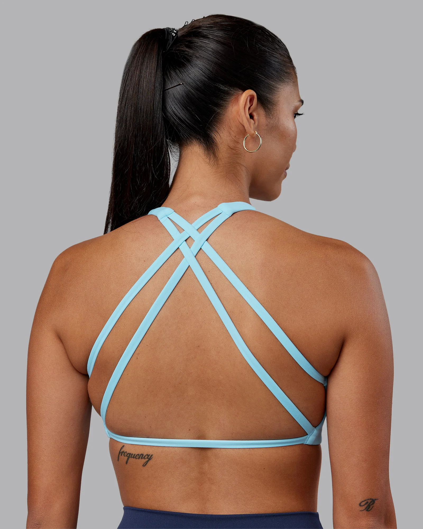 Aspire Sports Bra - Sky Blue