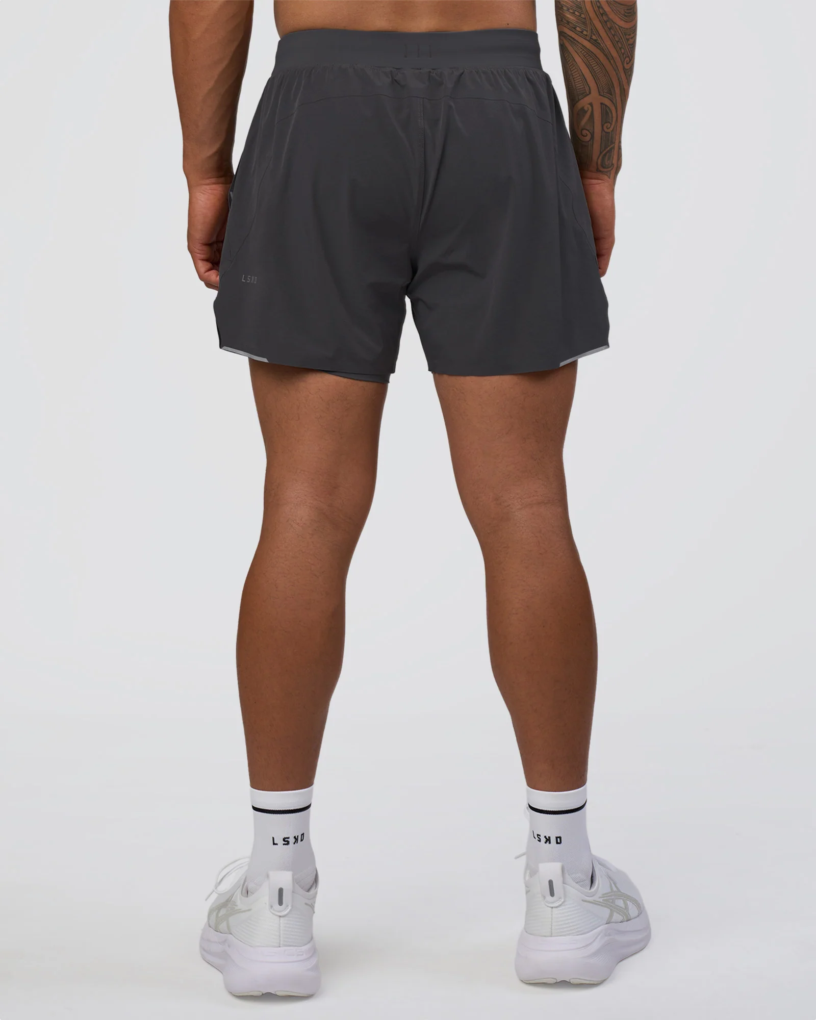 Hybrid Lined 5" Short - Dark Storm