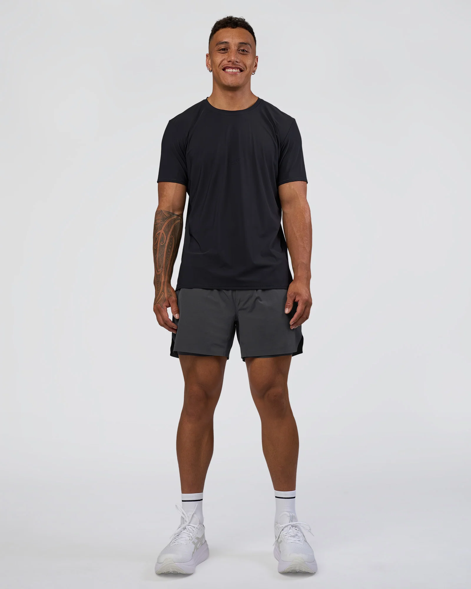 Hybrid Lined 5" Short - Dark Storm