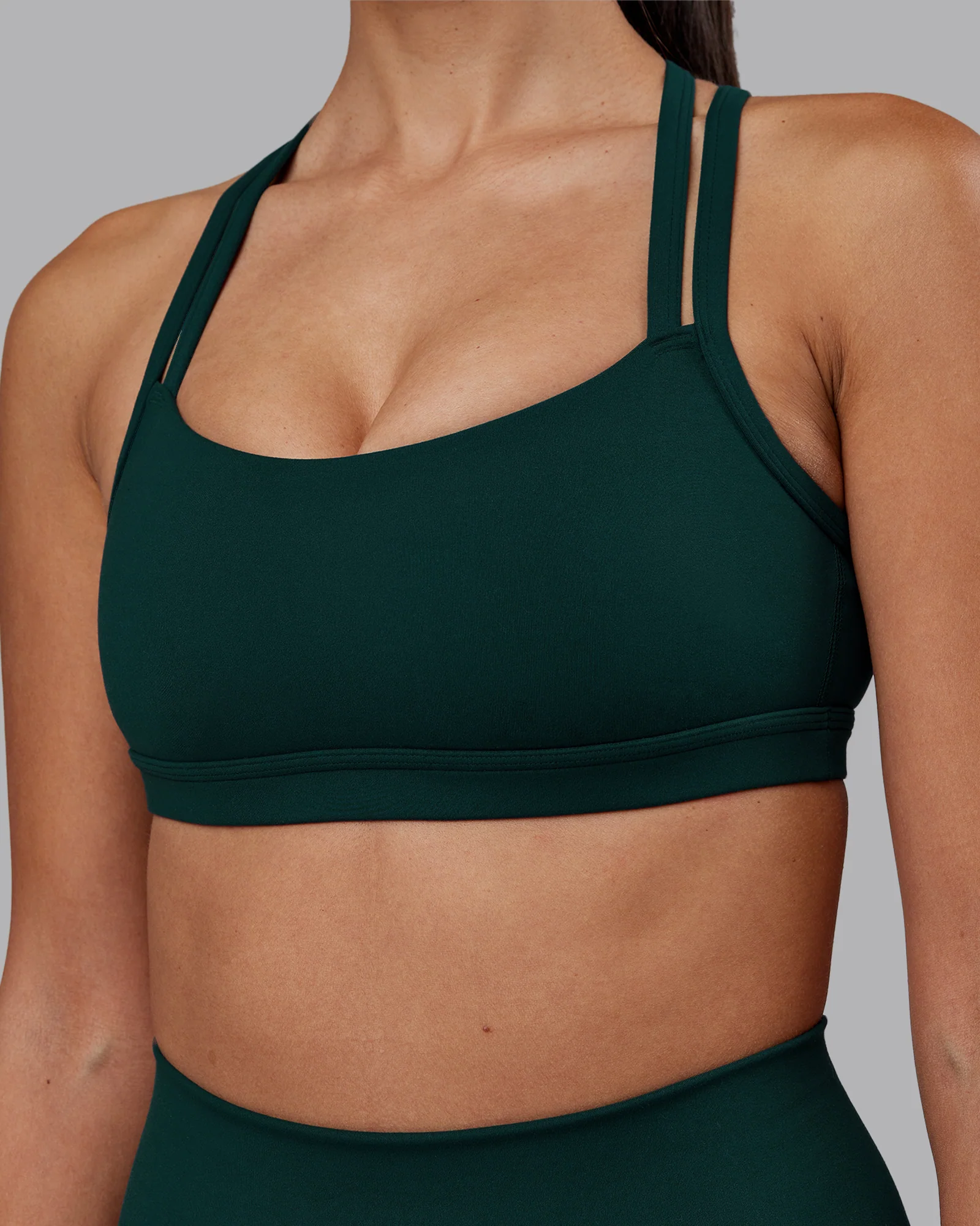 Velocity Sports Bra - Dark Moss
