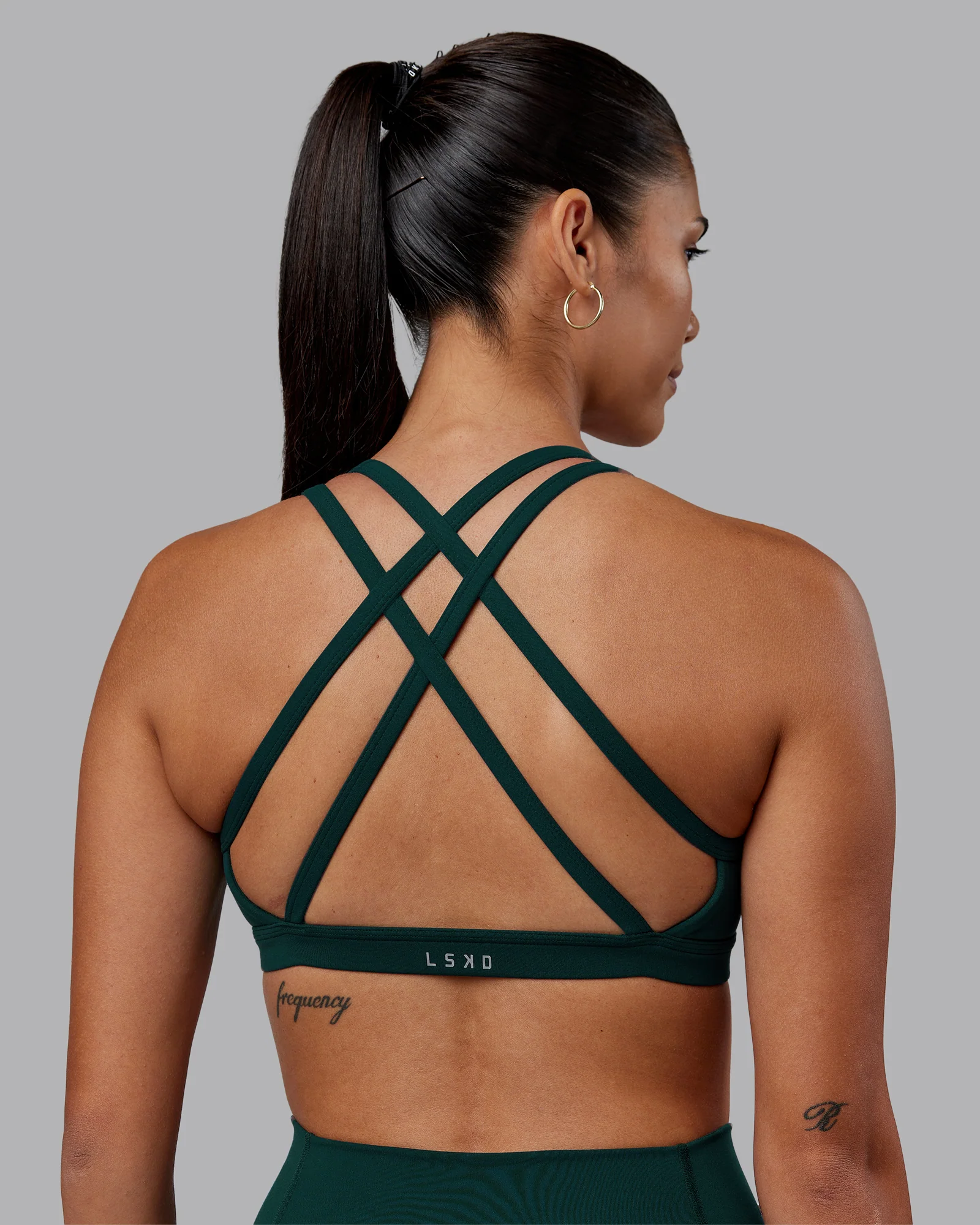 Velocity Sports Bra - Dark Moss