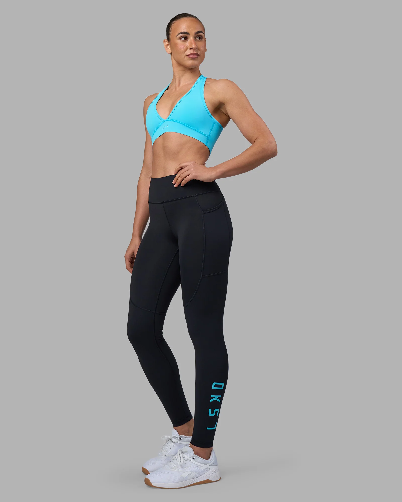 Stamina Sports Bra - Blue Atoll 6 Stamina Sports Bra - Blue Atoll