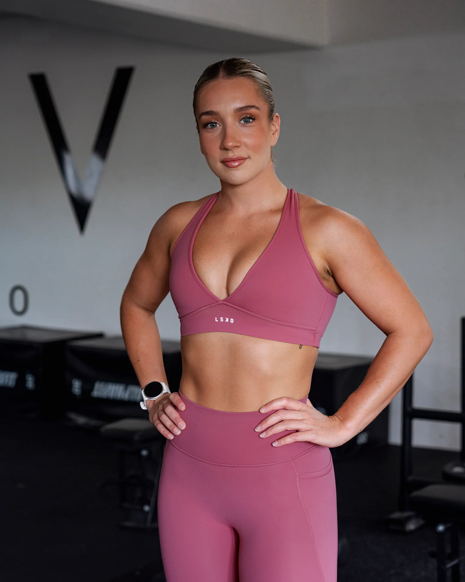 Stamina Sports Bra - Mauve Haze 4 Stamina Sports Bra - Mauve Haze